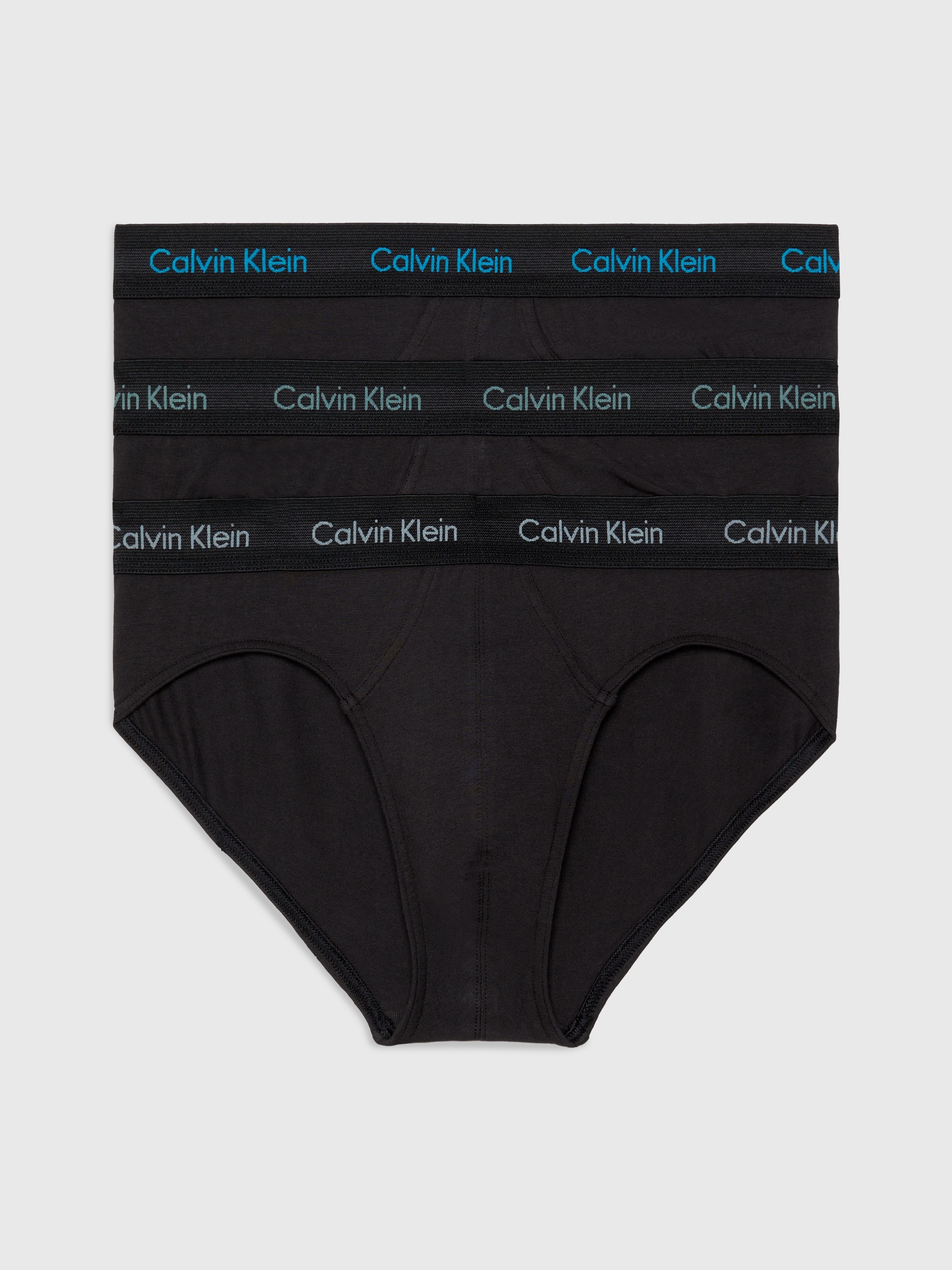 Calvin Klein Underwear Hipster "HIP BRIEF 3PK", (Packung, 3 St., 3er-Pack), mit Logo-Elastikbund