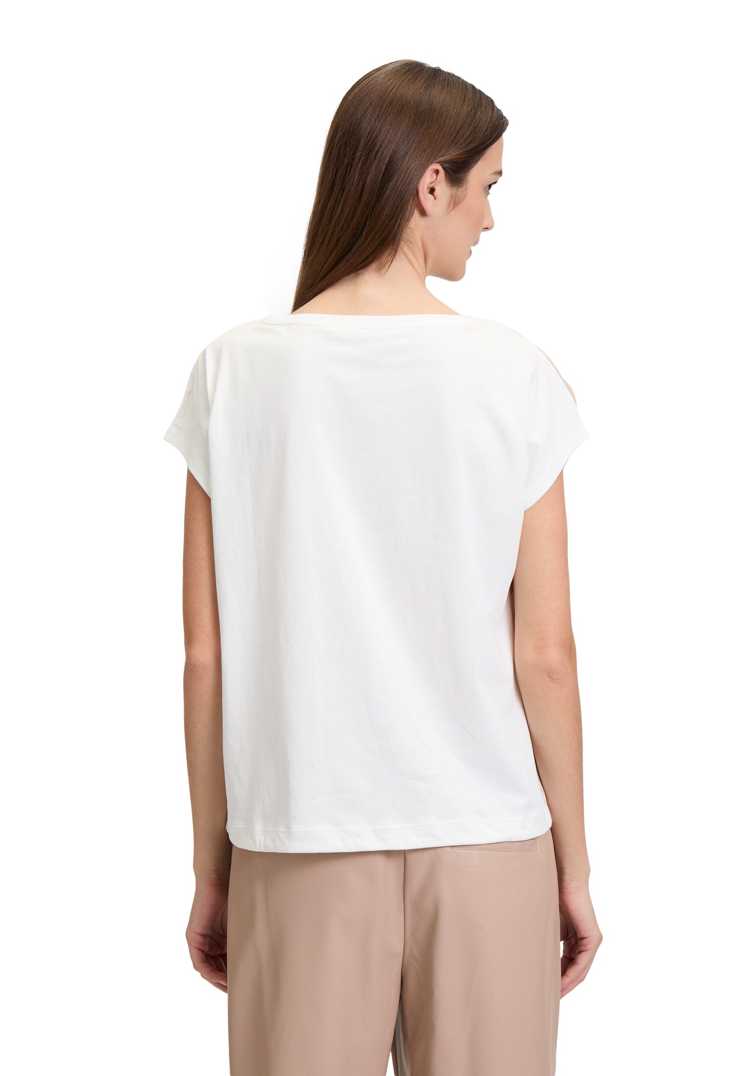 Betty&Co Kurzarmshirt »Betty & Co Damen Casual-Shirt mit Print«, (1 tlg.), Druck