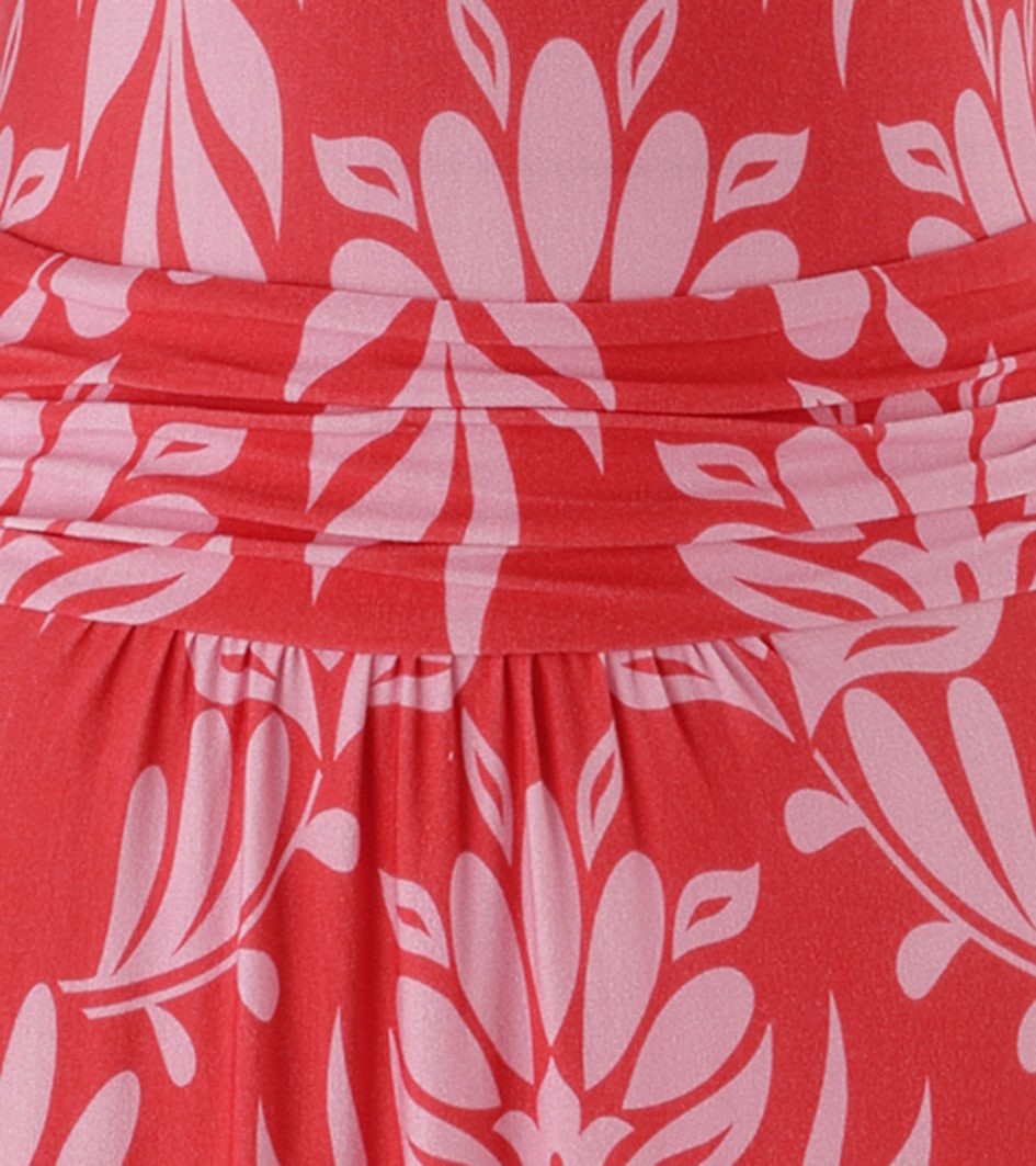 Aniston SELECTED Sommerkleid mit gerafftem Bund in der Taille - NEUE KOLLEKTION