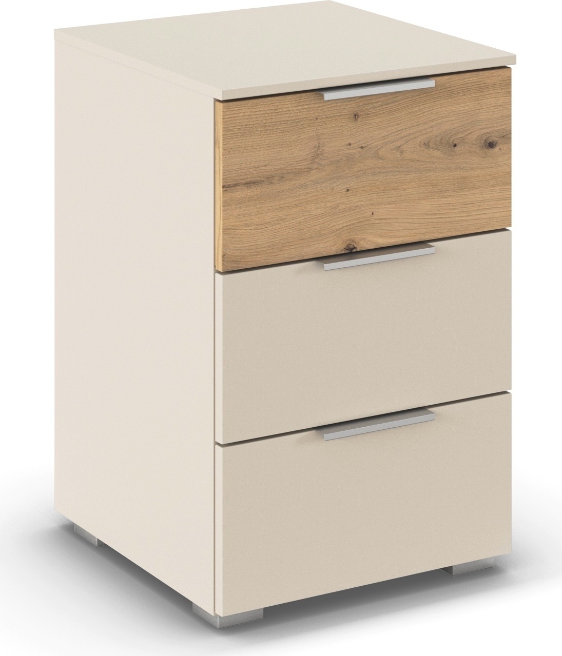 rauch Nachtkommode "Astana" Breite 40 cm / Höhe 61 cm, mit 3 geräumigen Sch günstig online kaufen