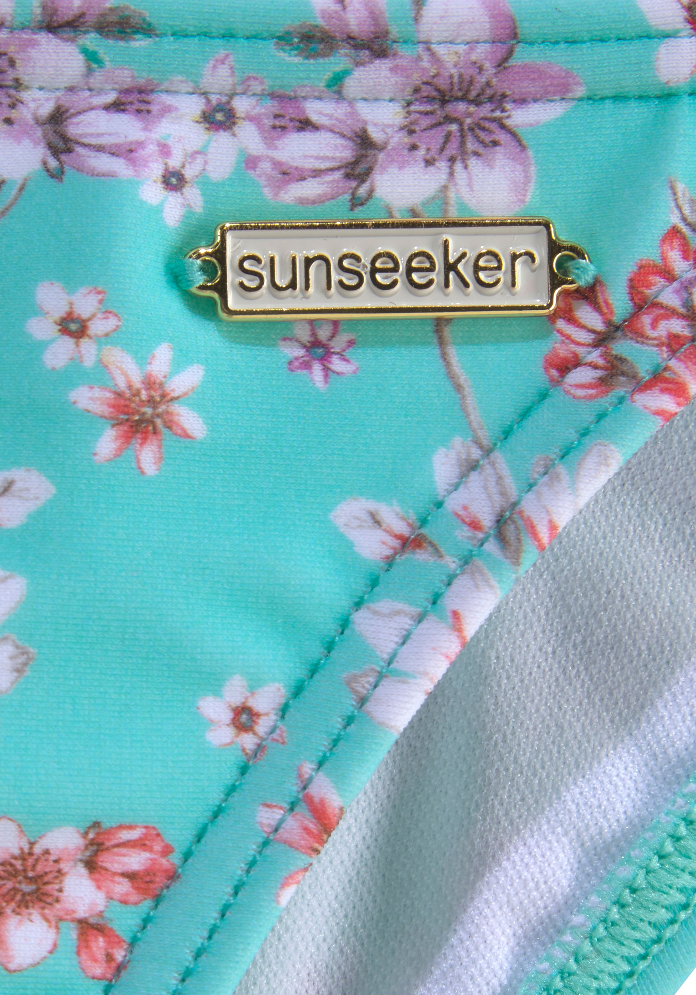 Sunseeker Bustier-Bikini »Ditsy Kids«, mit sommerlichem Print