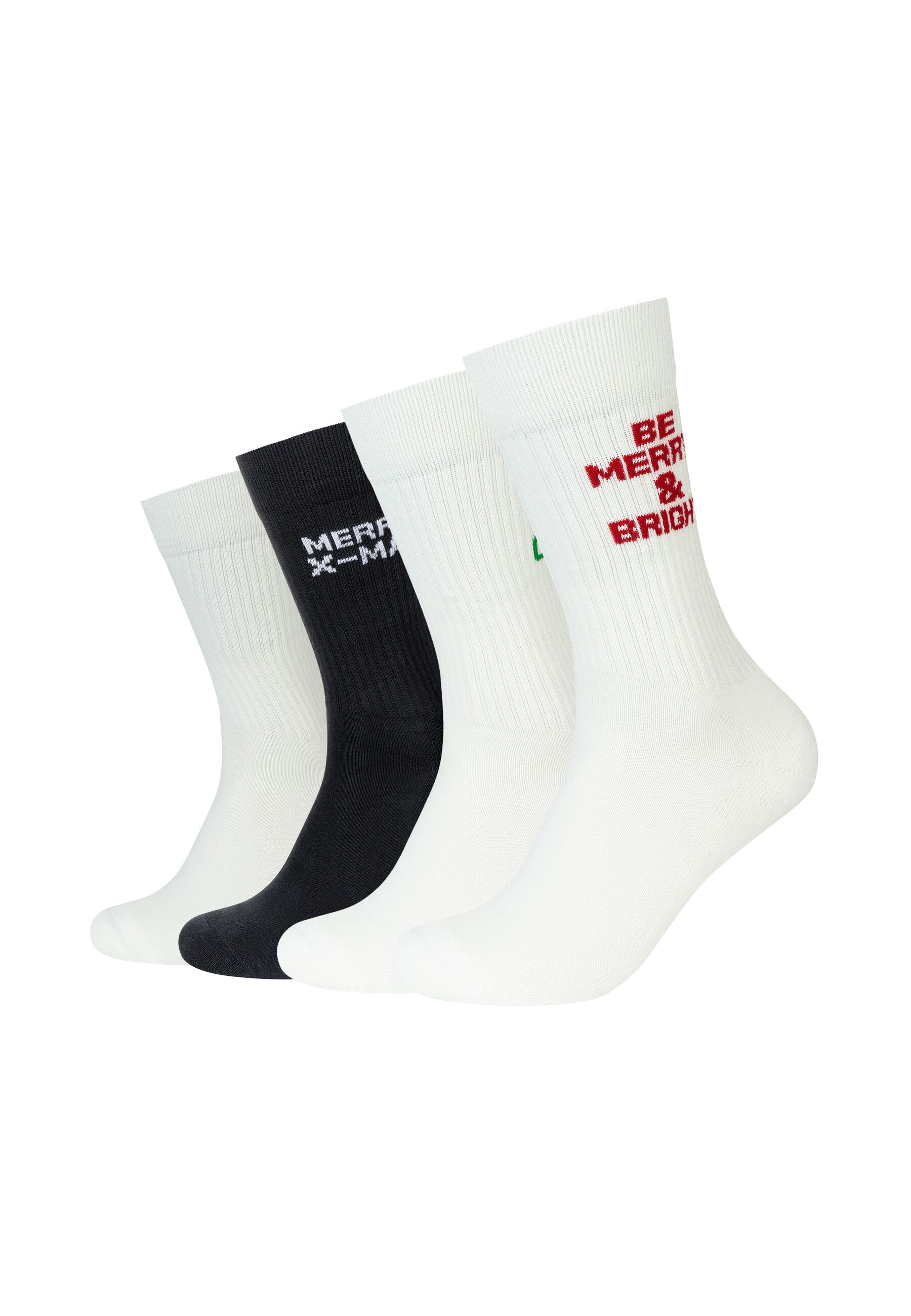 s.Oliver "originals 4er Pack" 4er Pack aus OCS-zertifizierter Baumwolle, gepolsterte Sohle