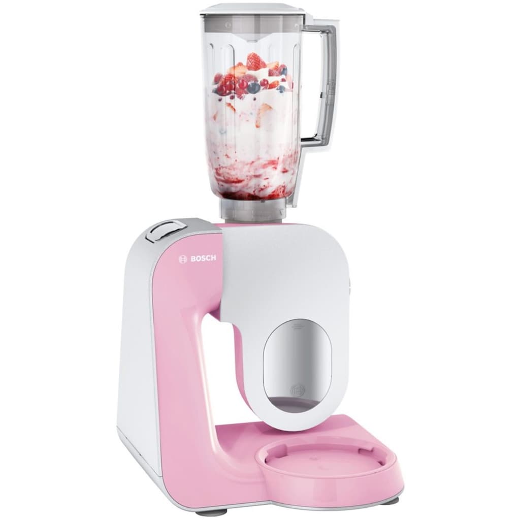 BOSCH Küchenmaschine »CreationLine MUM58K20«, inkl. 1,25 L Mixer, Durchlaufschnitzler, 3 Scheiben und Patisserie-Set