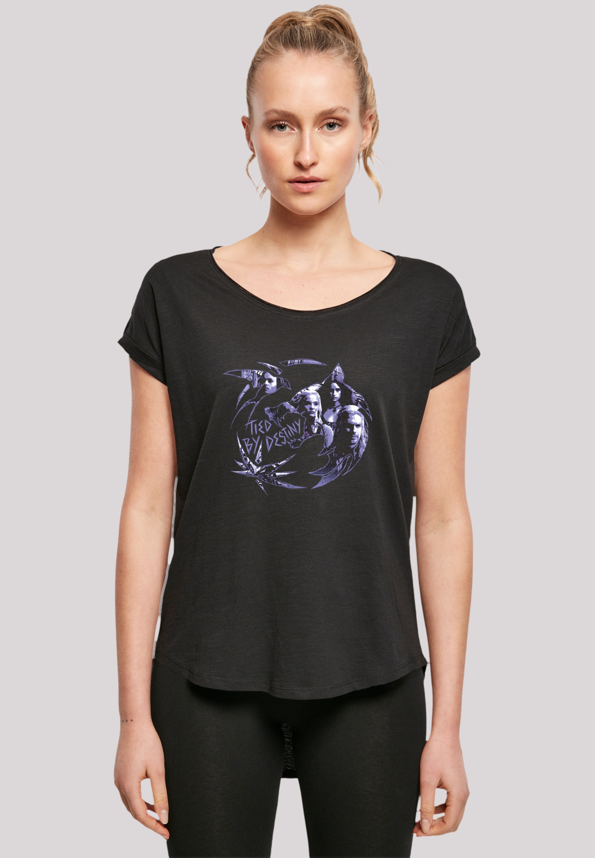 F4NT4STIC Marškinėliai »The Witcher Wolf Logo In...
