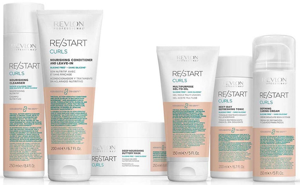 REVLON PROFESSIONAL Haarpflege-Set »CURLS Tight Curls & Coily Hair Set für Locken«, (Set, 3 tlg.), Für doppelte Wirkung lang anhaltende Definition.
