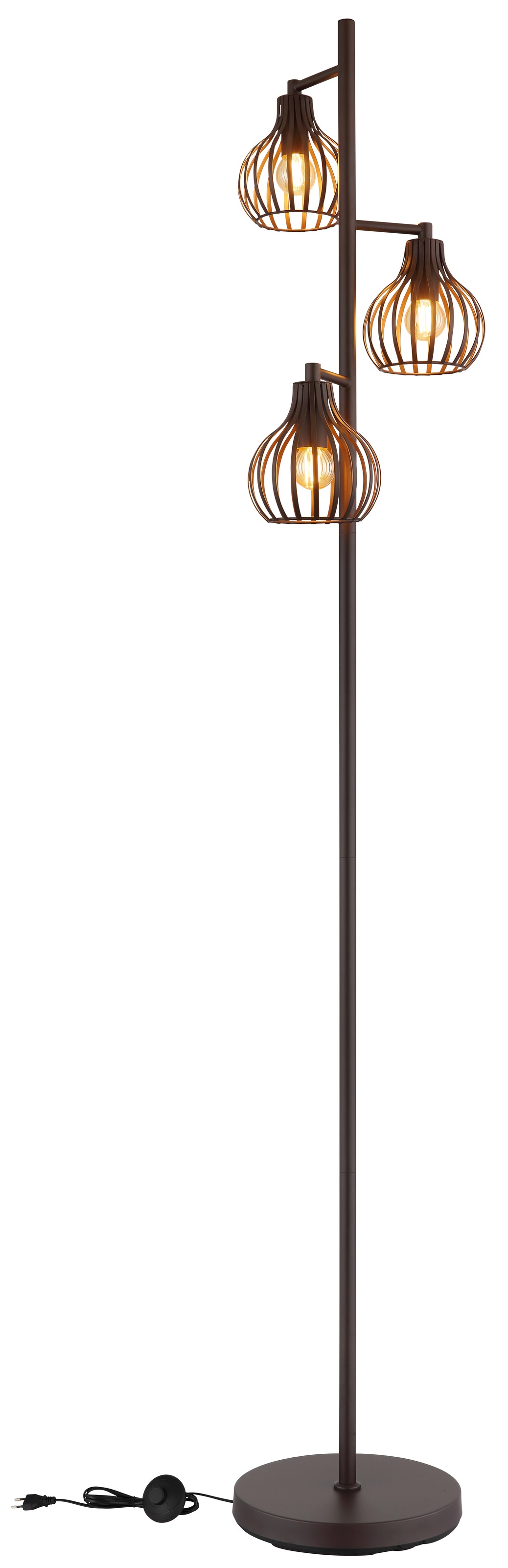 NOWA Stehlampe »MATEO« E14 1 Stk. Stehlampe Wohnzimmer Schlafzimmer Flur Design-Leuchte