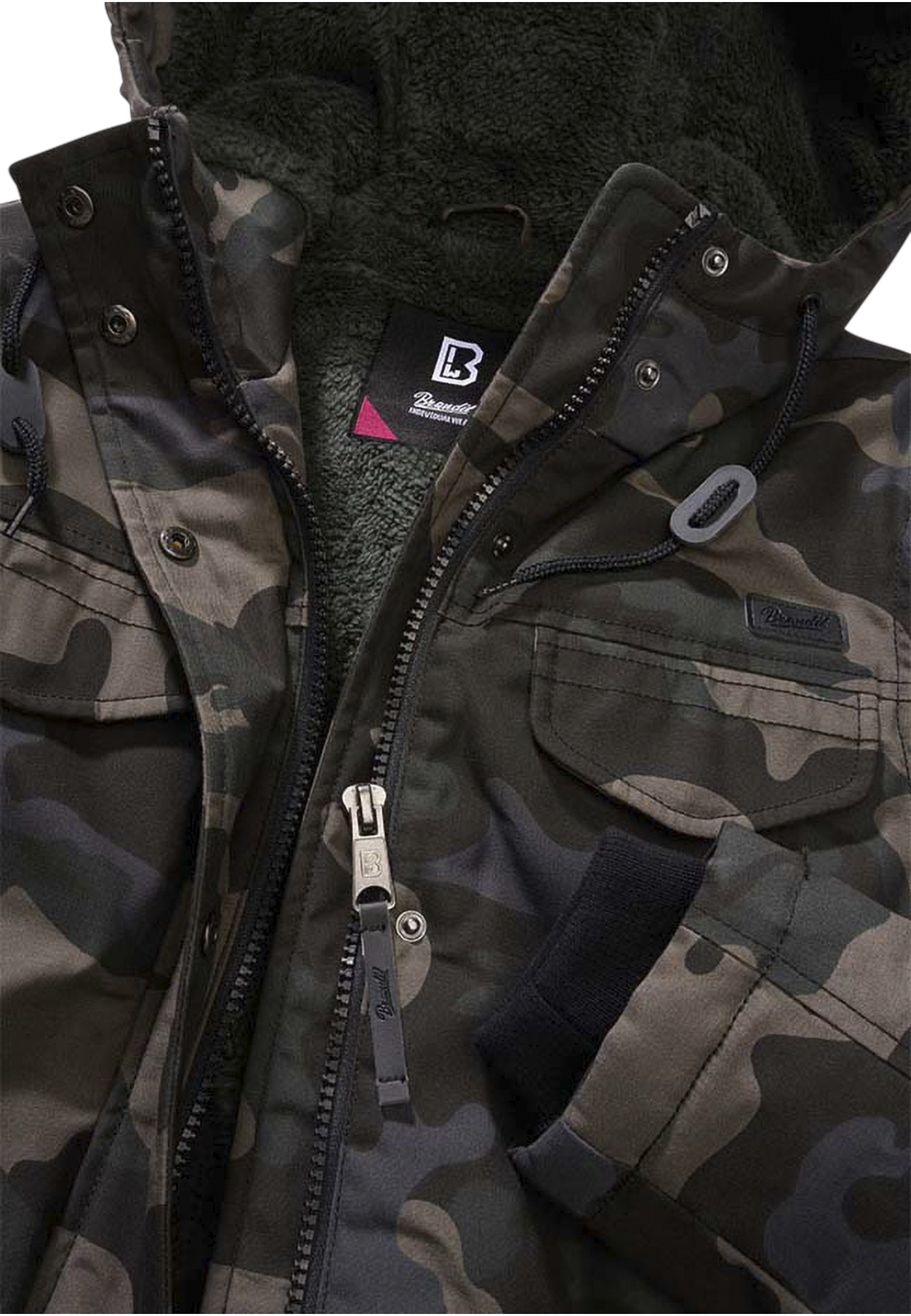 Brandit Parka »Brandit Damen Ladies Marsh Lake Parka« 1 Stk. tlg. mit Kapuze