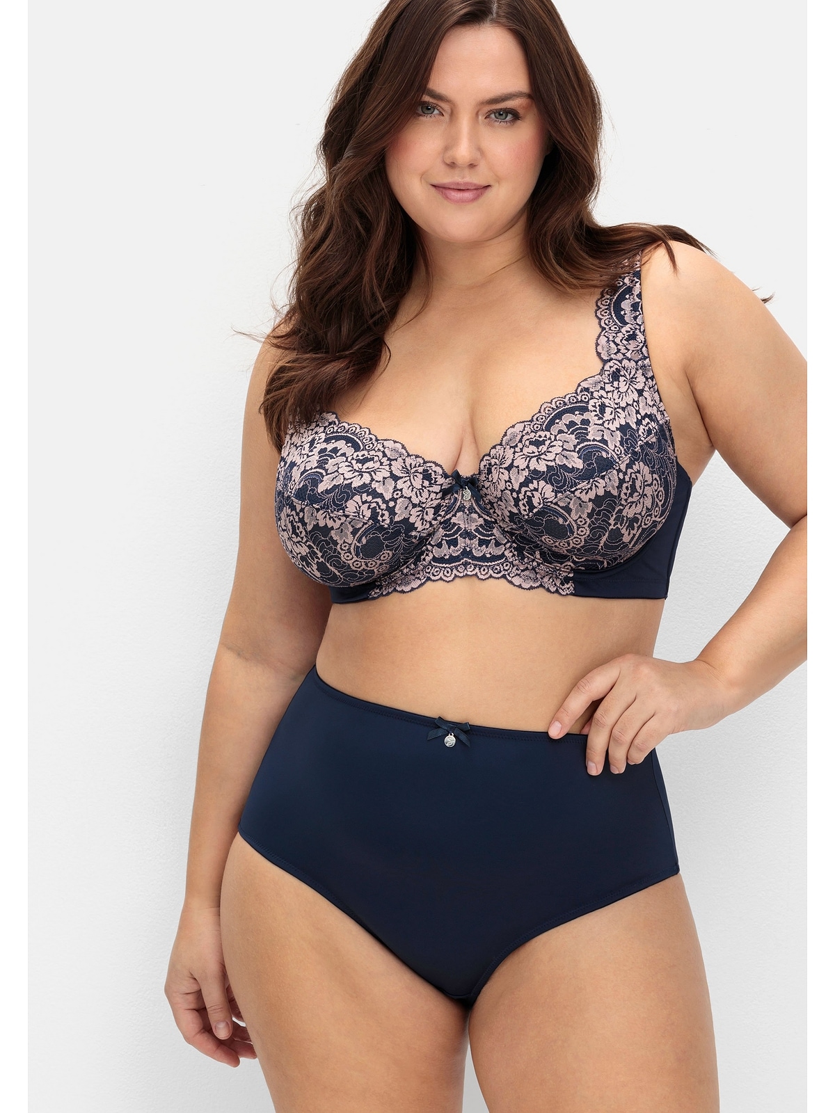 Sheego High-Waist-Slip »Große Größen«, mit leichtem Shaping-Effekt, im Doppelpack