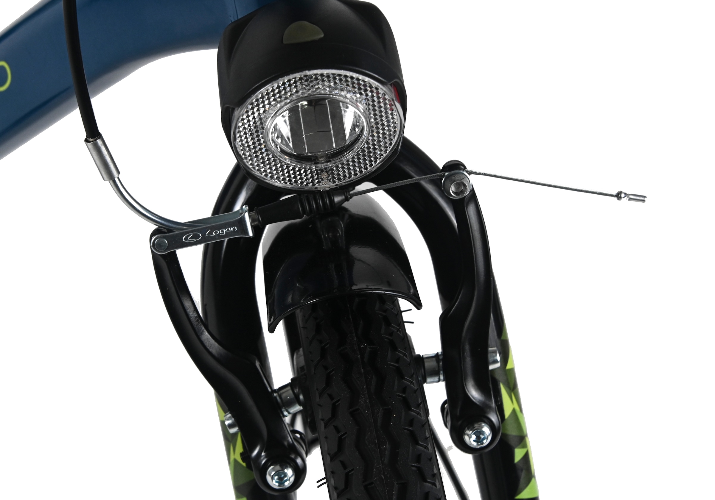 Dacapo Kinderfahrrad »20" Bobby Blau 1 Gang RH 27 cm mit Beleuchtung - Ab 6 Jahre« 1 Gang ohne Schaltung