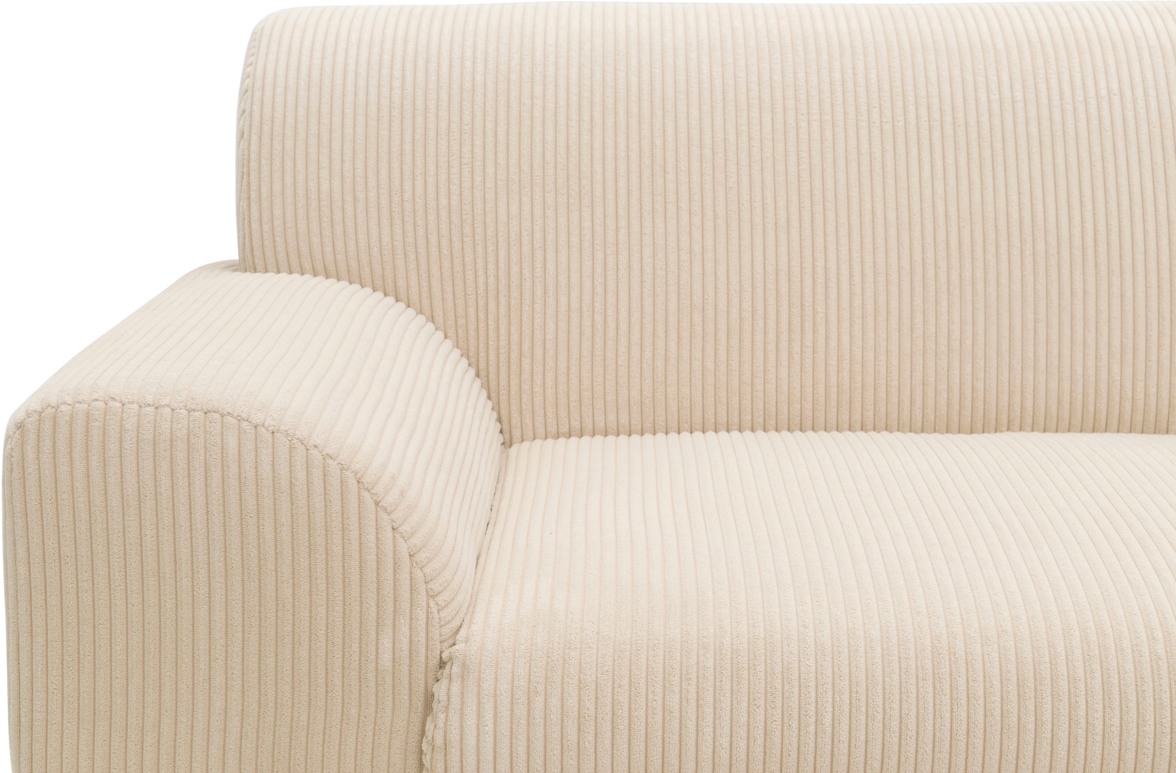 Home affaire Ecksofa »Nika L-Form«, wahlweise mit Bettfunktion, auch in Cord