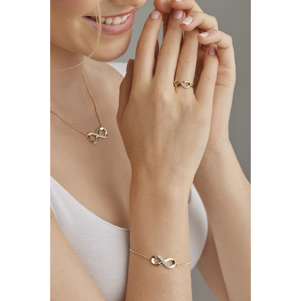 CAÏ Armband »925/- Sterling Silber vergoldet Topas«