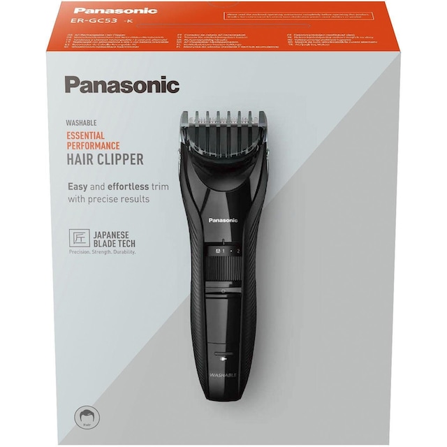 Panasonic Haarschneider »ER-GC53-K503«, 1 Aufsätze, mit 19 Schnittlängen  online kaufen | BAUR