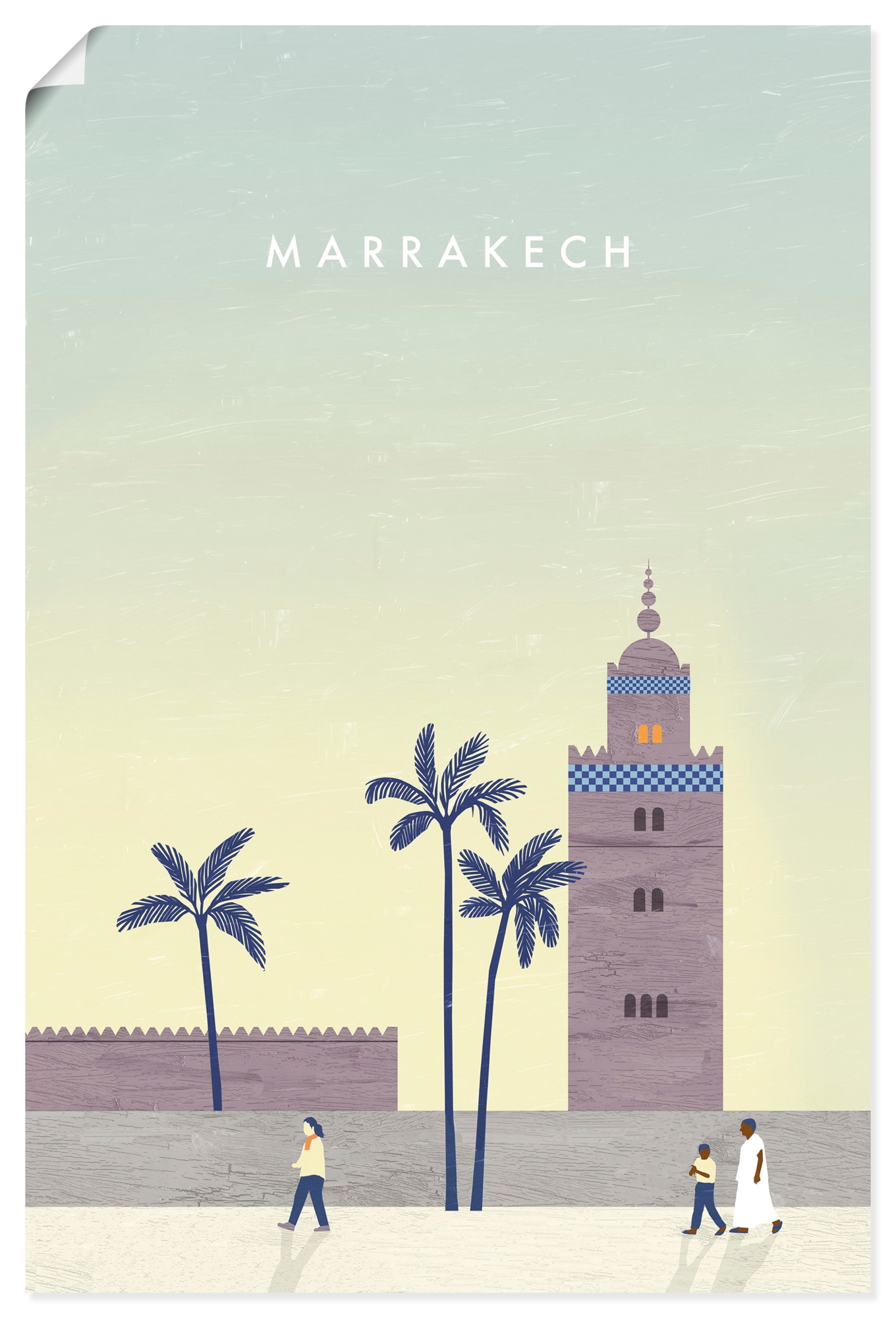 Artland Wandbild "Marrakech" 1 Stk. tlg. als Alubild, Leinwandbild, Poster, Wandaufkleber in verschied. Größen