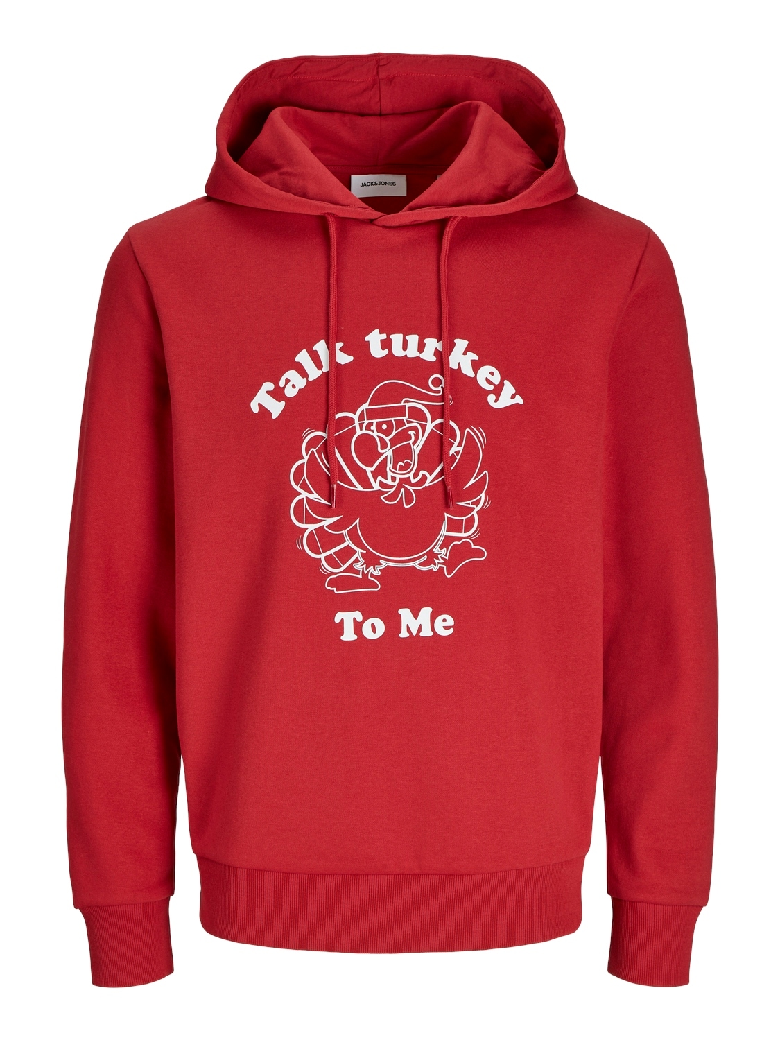 Jack & Jones Kapuzensweatshirt »JJXMAS ONE COLOR FUNNY SWEAT HOOD«
