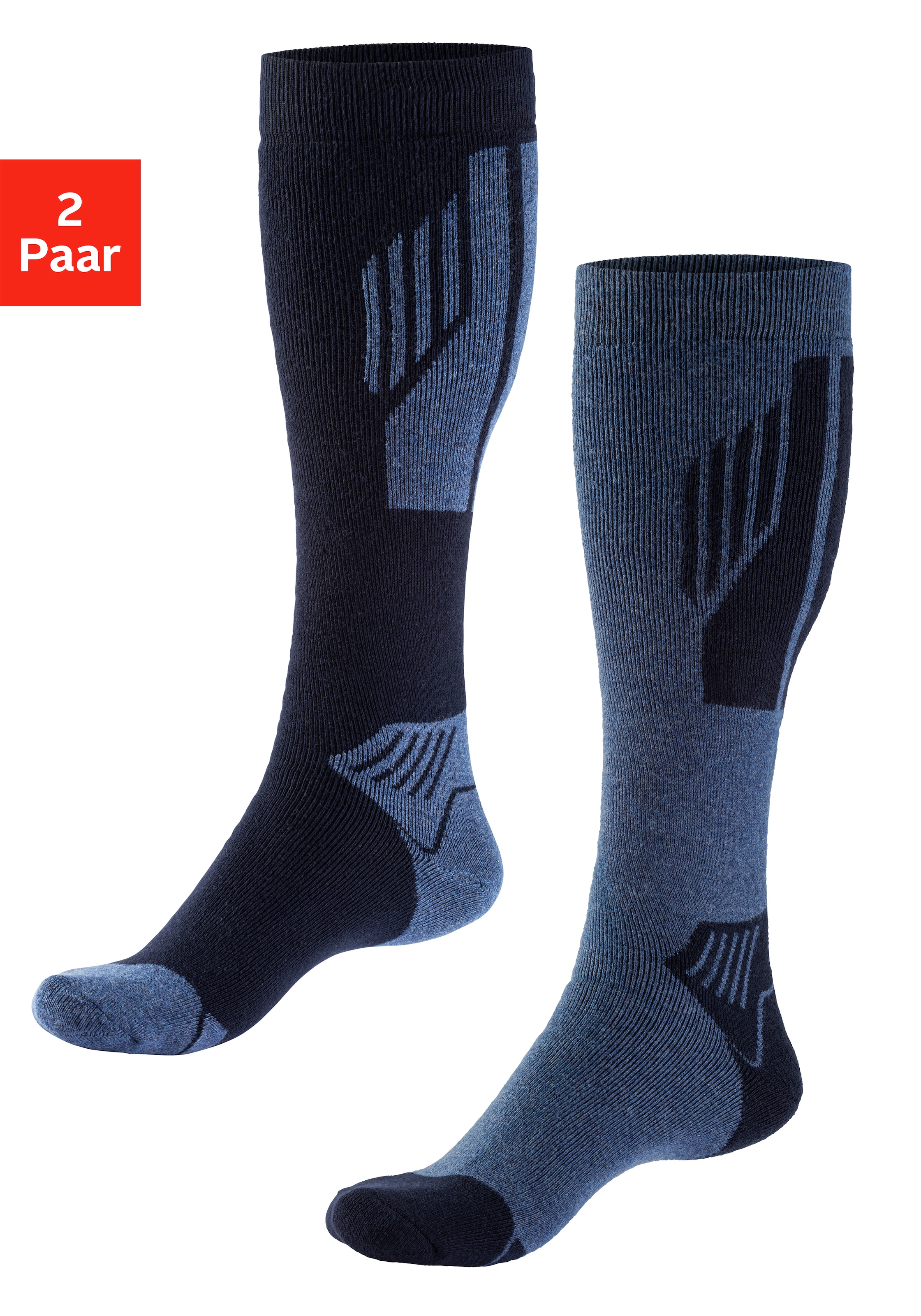 H.I.S Skistrümpfe Packung, 2 Stk. tlg. mit bequemem Vollfrottee günstig online kaufen