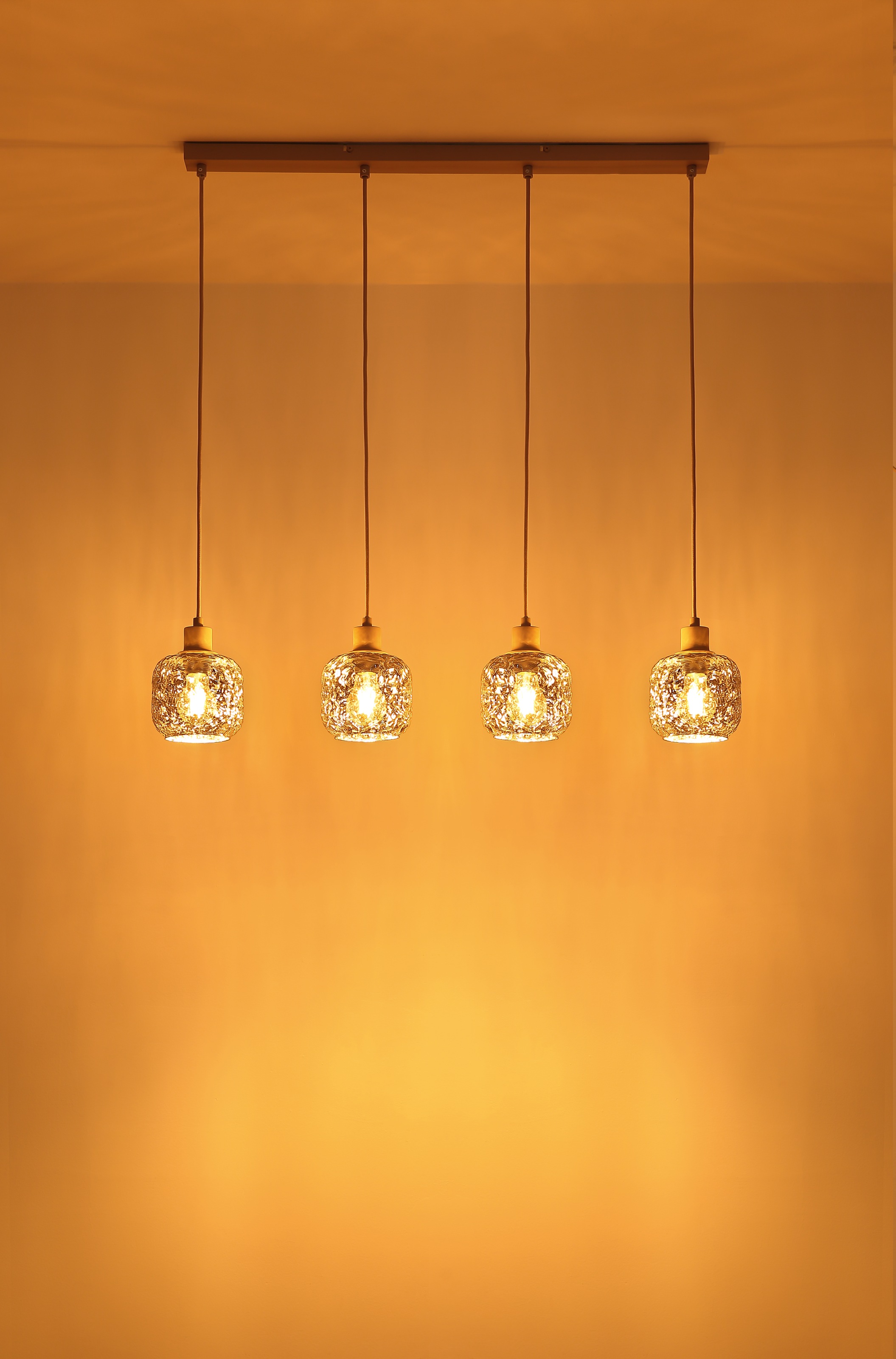 GLOBO LIGHTING Hängeleuchte »ANTONIO« E27 1 Stk. Hängeleuchte für Esszimmer beige Rauchglas