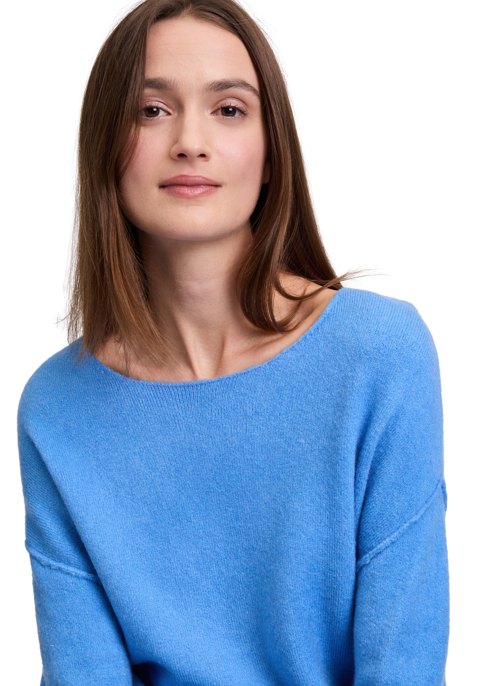 Cartoon Strickpullover »Cartoon Strickpullover mit Rundhalsausschnitt«, (1 tlg.), Struktur