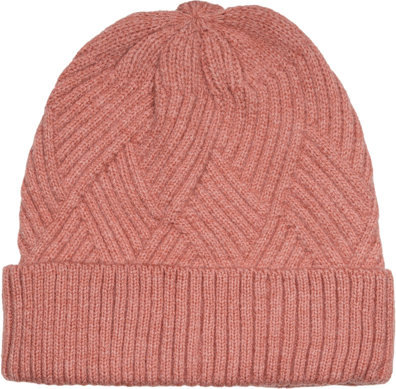 styleBREAKER Strickmütze "Strickmütze mit Rauten Rippmuster" 1 Stk.