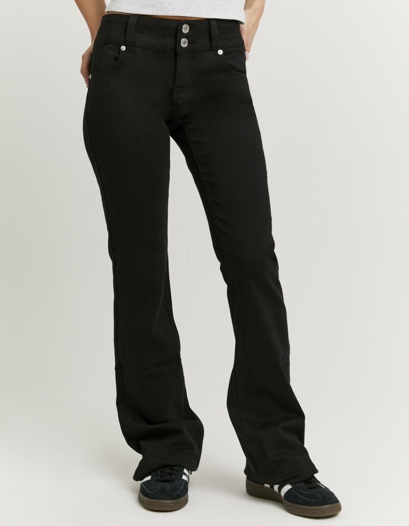 Tally Weijl Bootcut-Jeans "SPACOCYNTHIA" Baumwollmischung, Low Waist, mit d günstig online kaufen