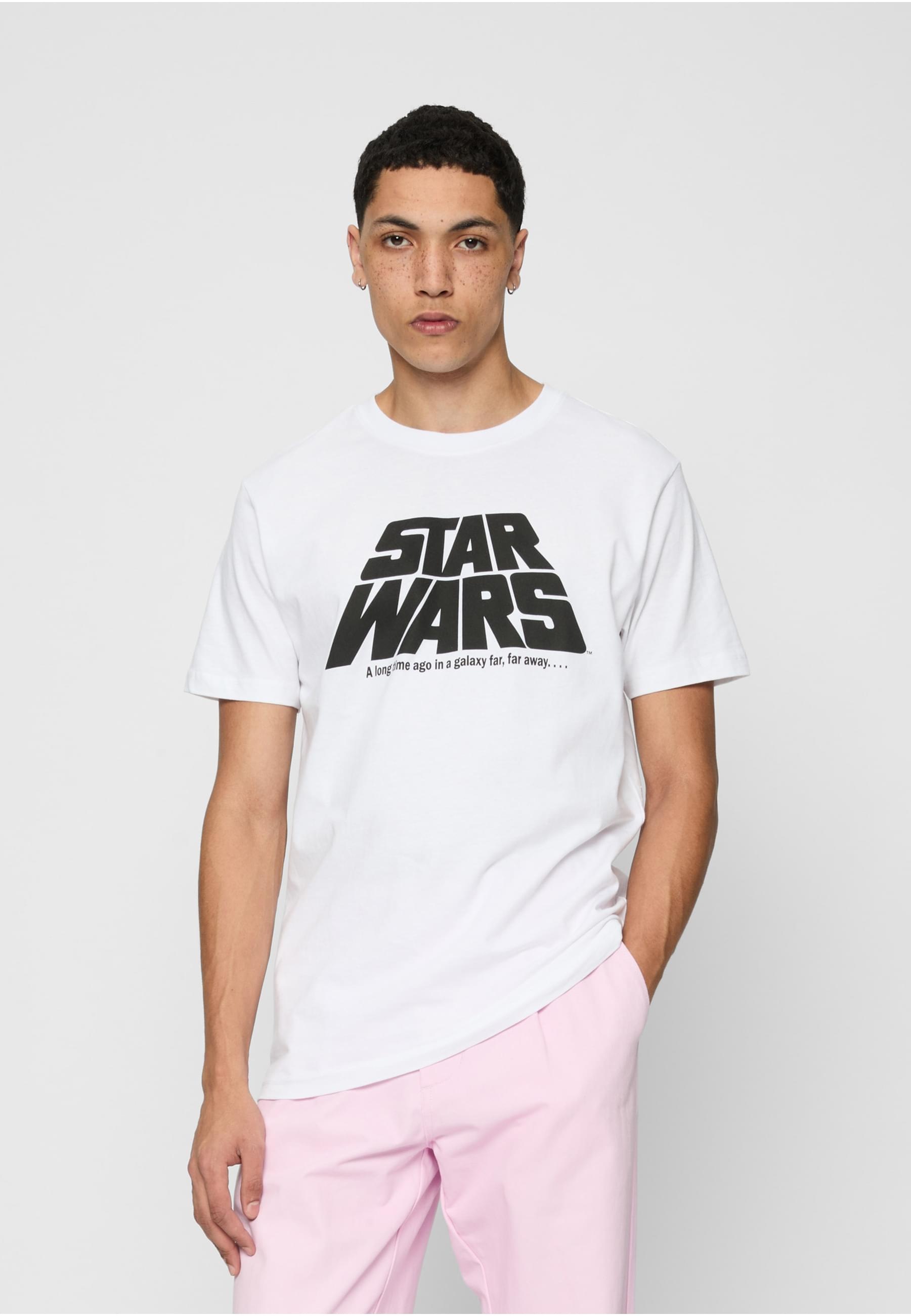 Merchcode T-Shirt »Merchcode Herren Star Wars Original Logo Tee«, (1 tlg.)