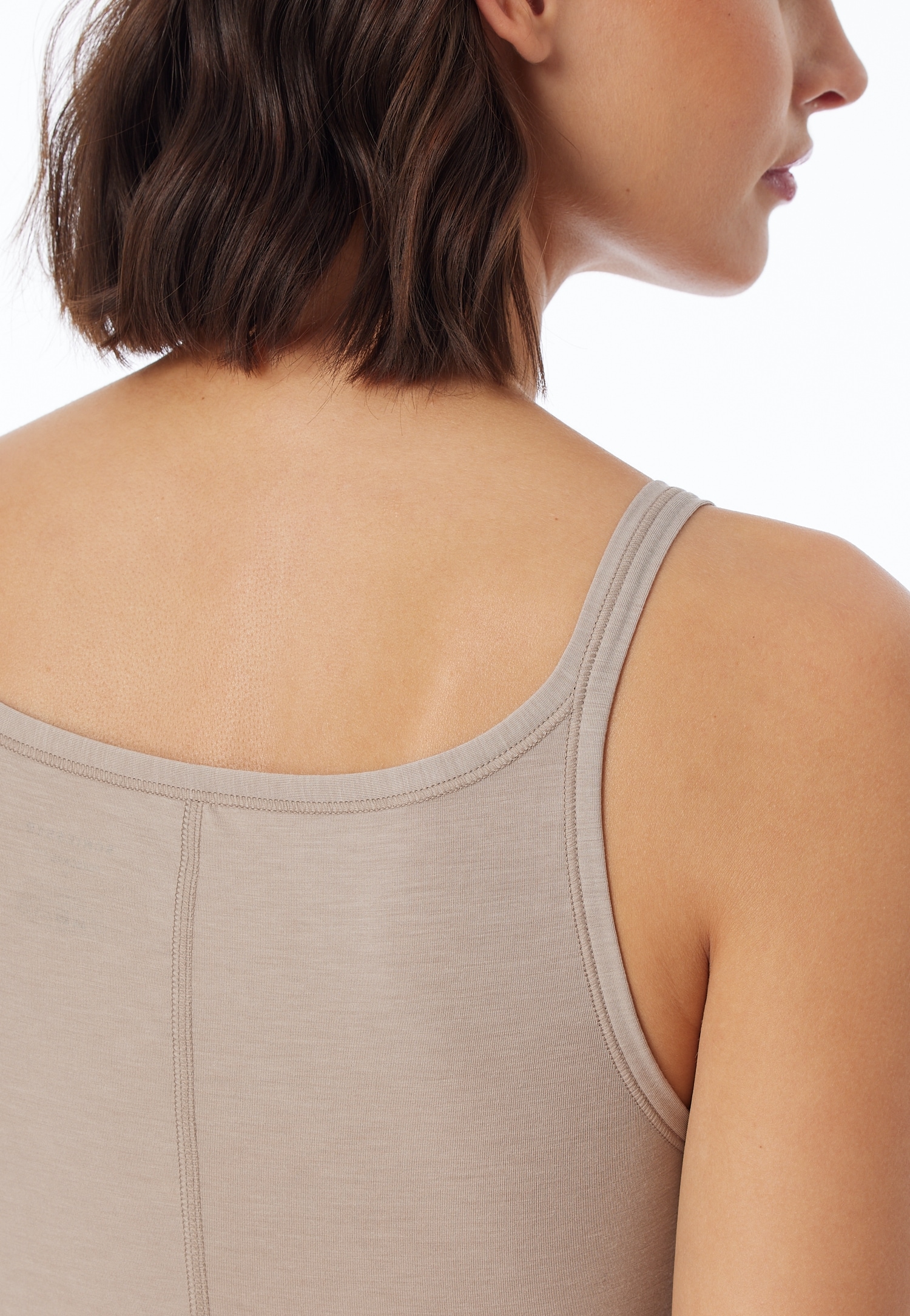 Schiesser Spaghettitop »Personal Fit«, V-Ausschnitt, atmungsaktiv, schmale Träger