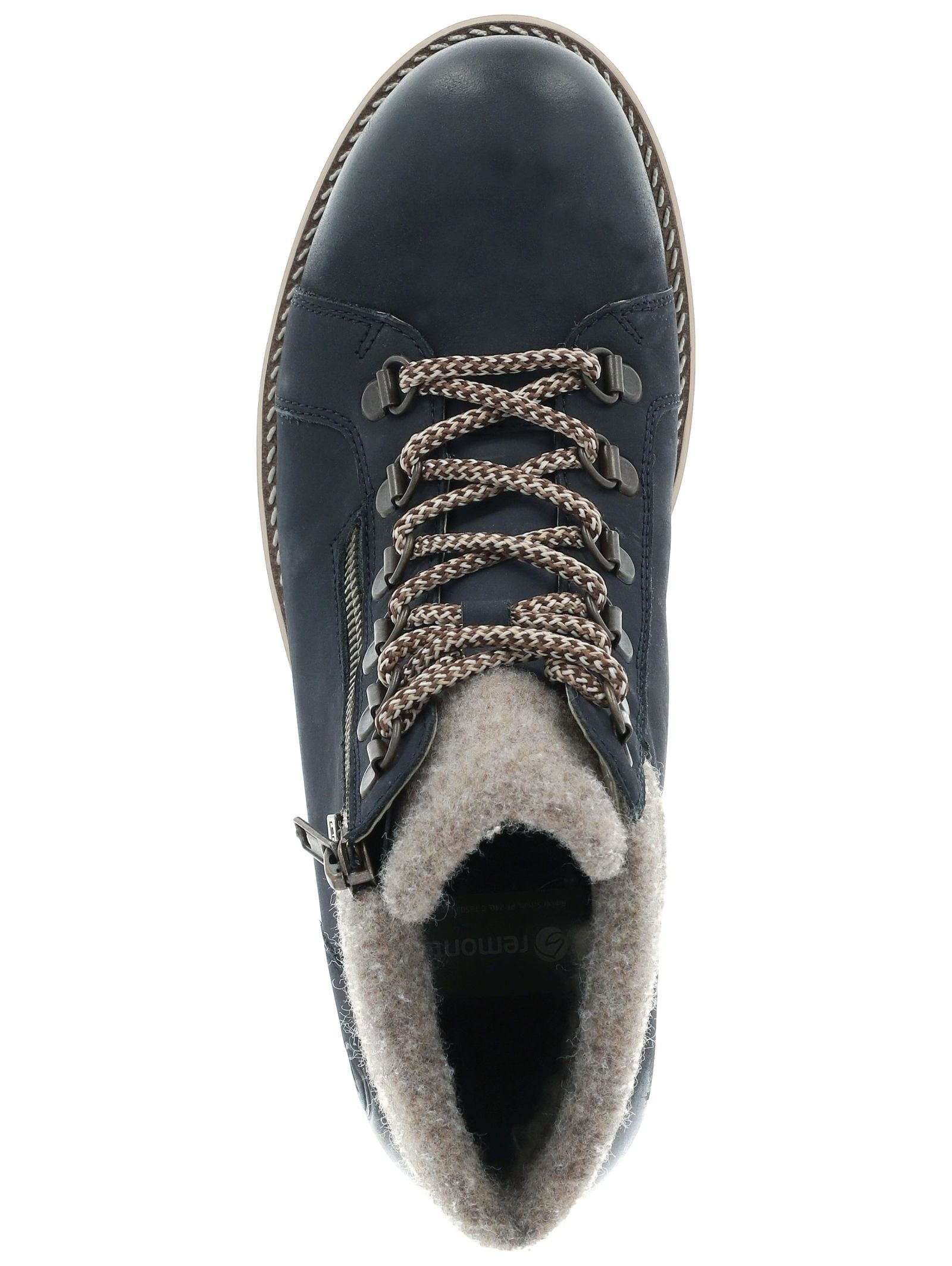 Remonte Schnürstiefelette »Remonte Stiefelette Veloursleder«