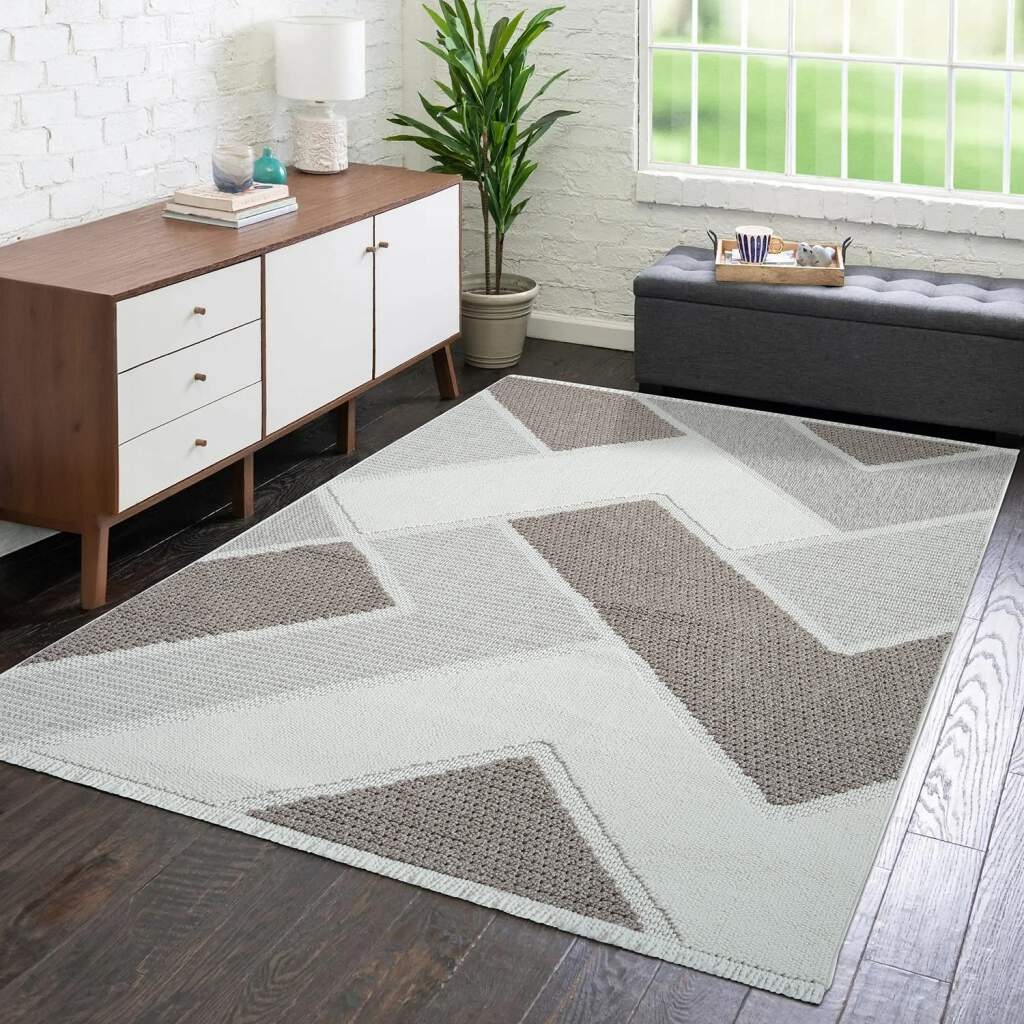 Carpet City Teppich "LINDO 8877" rechteckig 11 mm Höhe Kurzflor, Hochtief-M günstig online kaufen