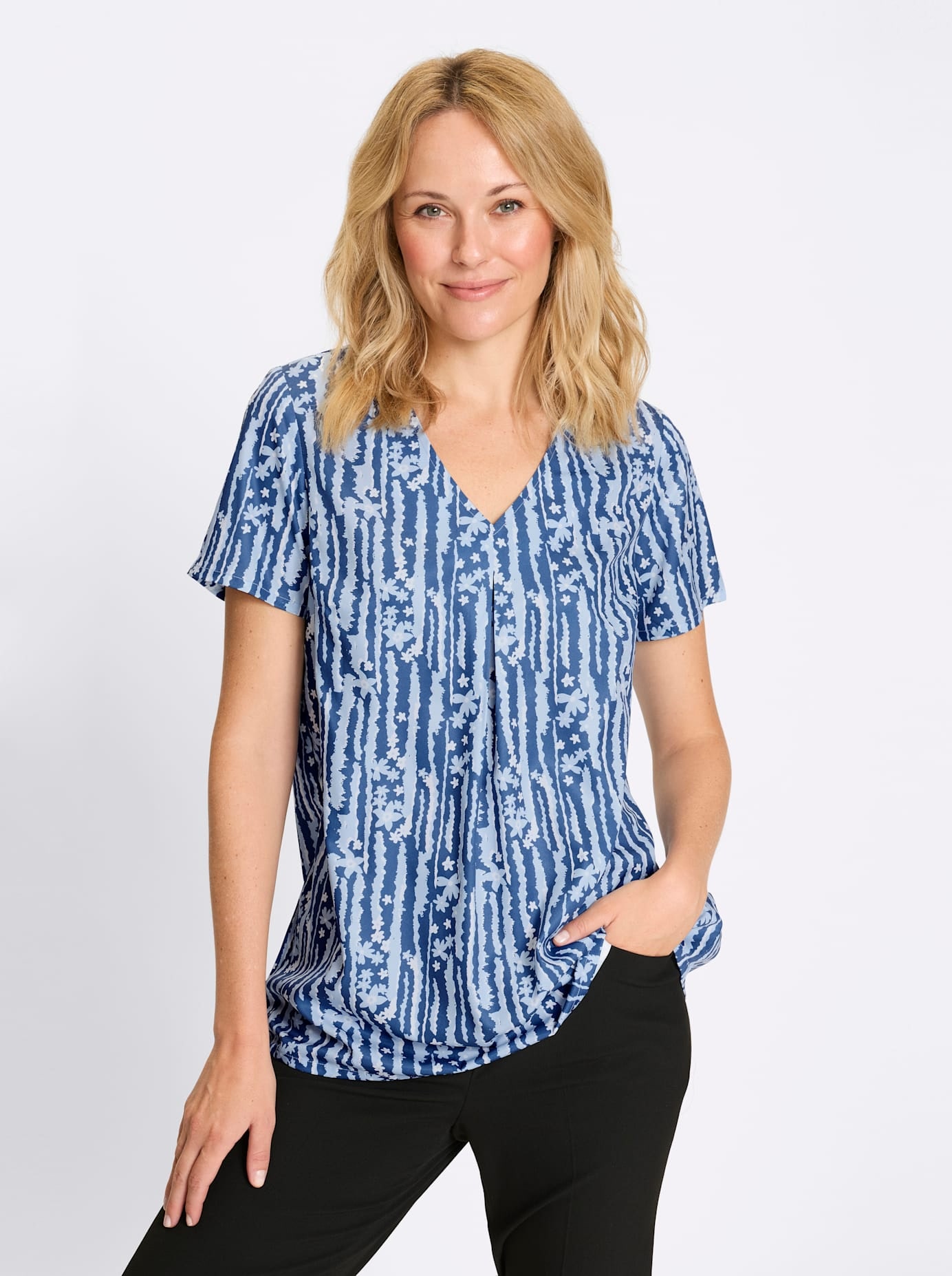 Classic Basics Kurzarmbluse günstig online kaufen