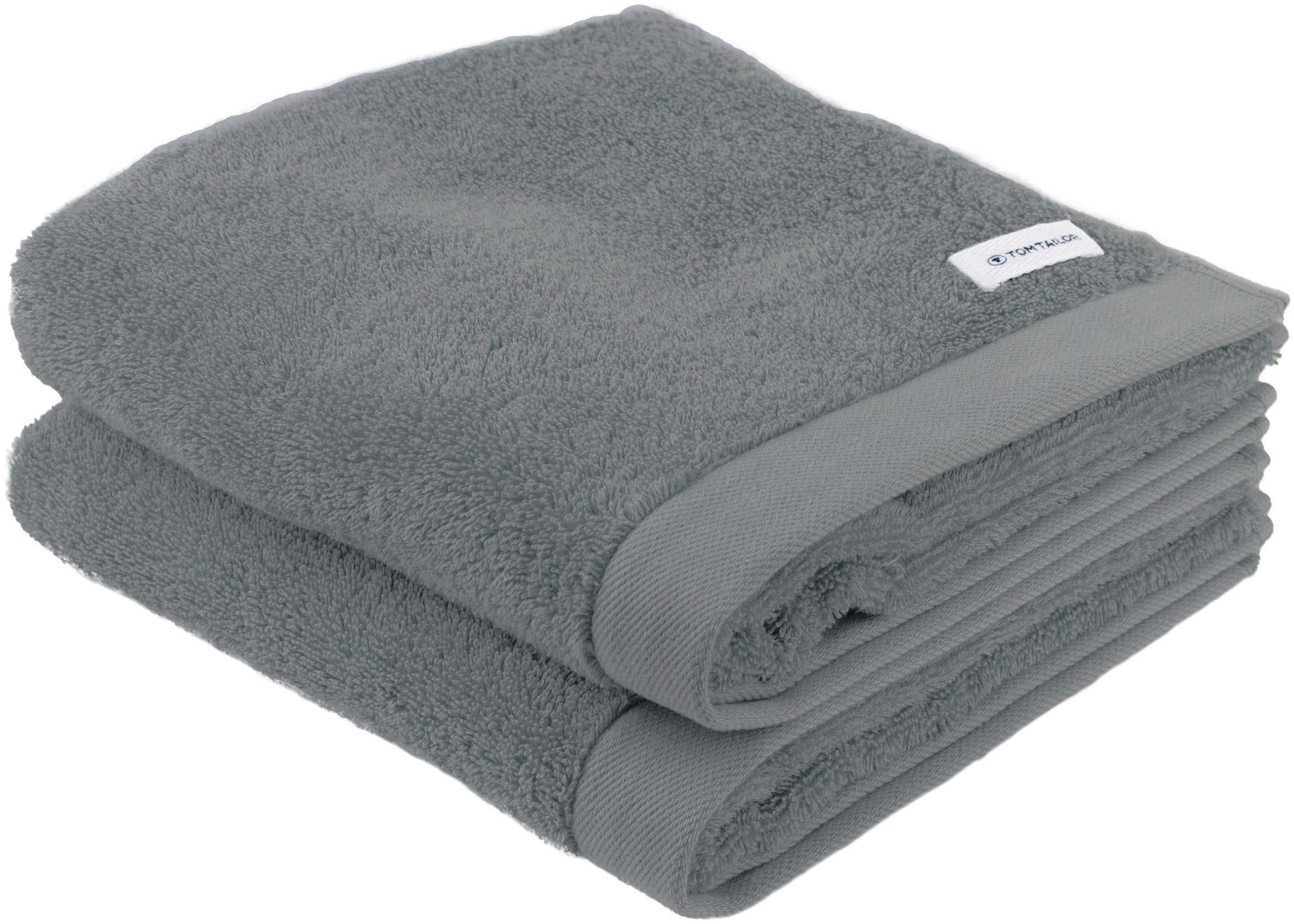 TOM TAILOR HOME Handtuch »Handtuch COLOR BATH«, (2 St., 2er Set Handtücher 50 x 100 cm)