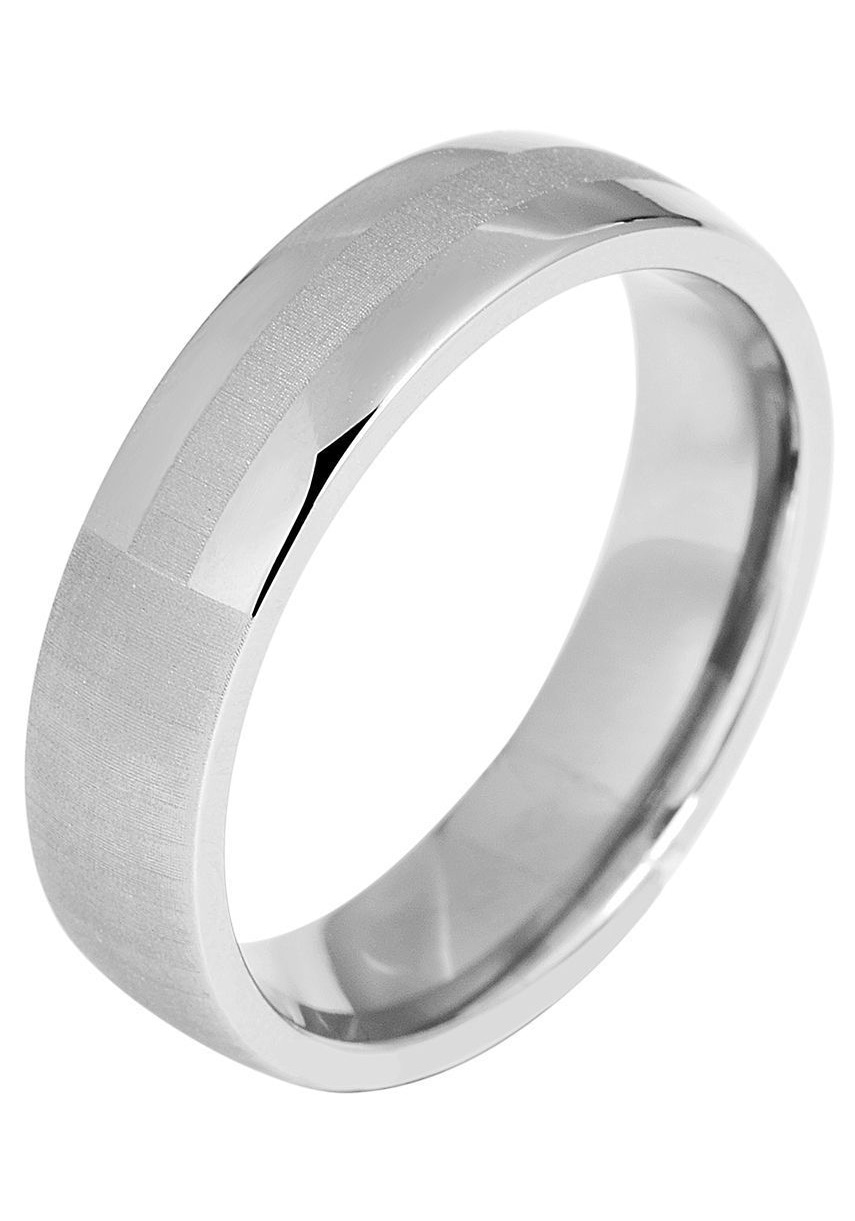 AKZENT Partnerring »Casual Duty, silberfarbig, langlebig«