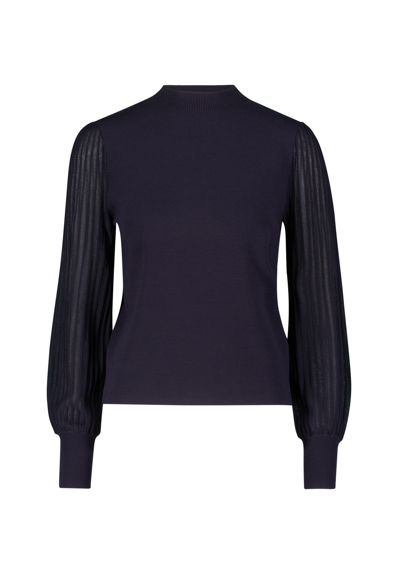 Zero Strickpullover »zero Damen Strickpullover mit transparenten Ärmeln«, (1 tlg.), weiteres Detail