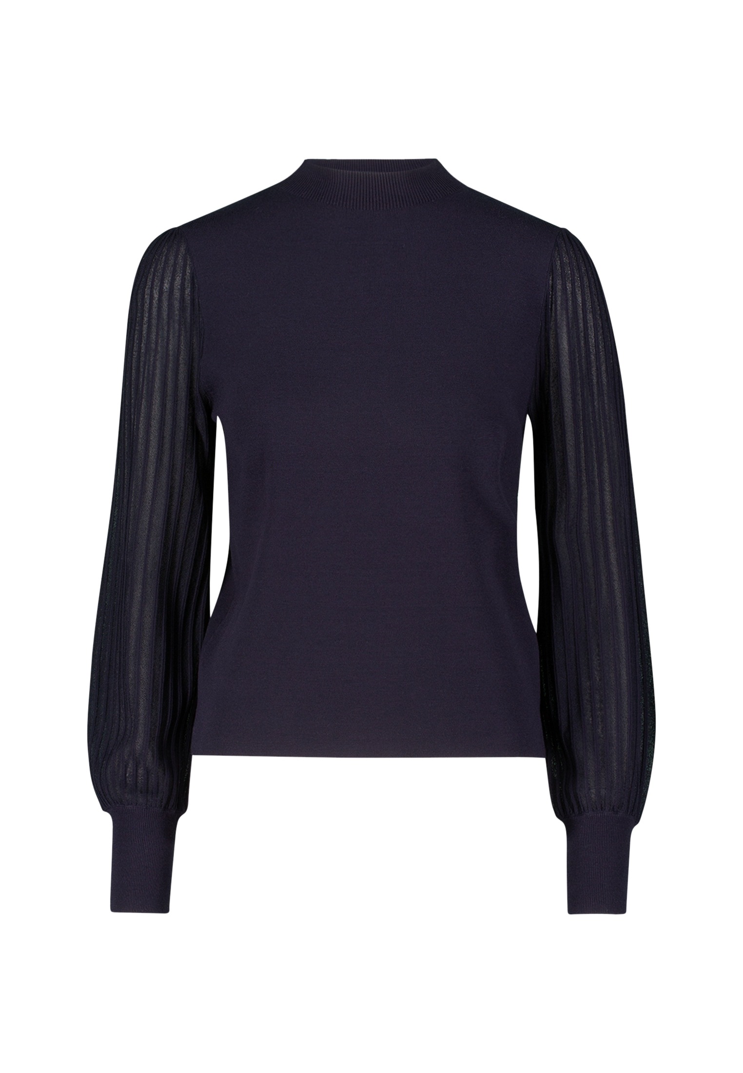 Zero Strickpullover "Damen mit transparenten Ärmeln" 1 Stk. weiteres Detail günstig online kaufen