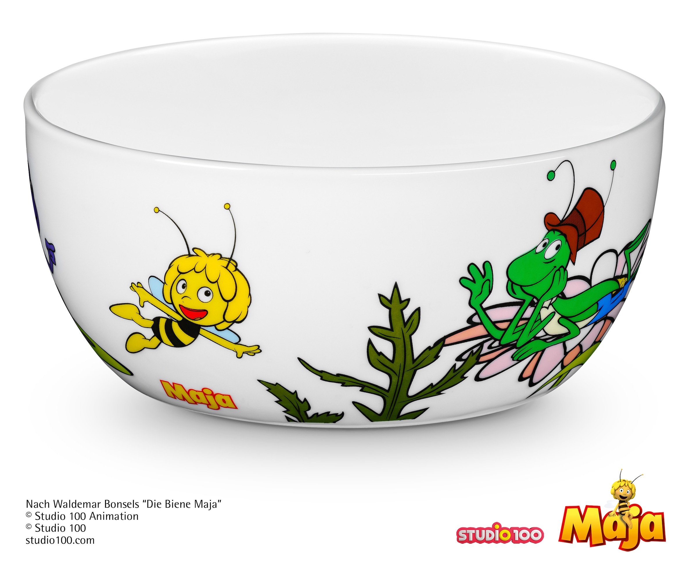 WMF Kindergeschirr-Set »Die Biene Maja«, (Set, 6 tlg.), ab 3 Jahren, hygienisch, säurefest