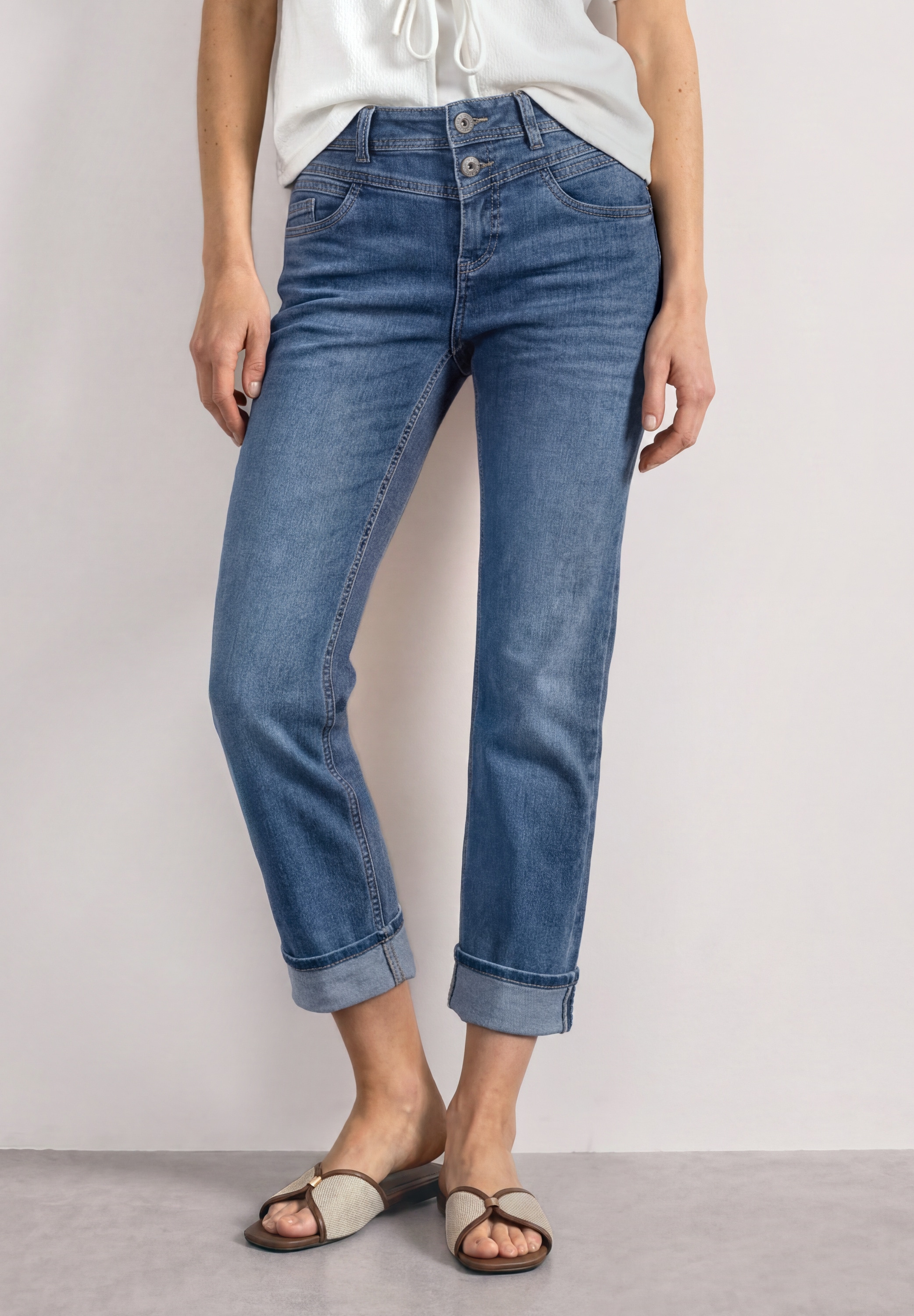 STREET ONE Comfort-fit-Jeans 5-Pocket-Style
