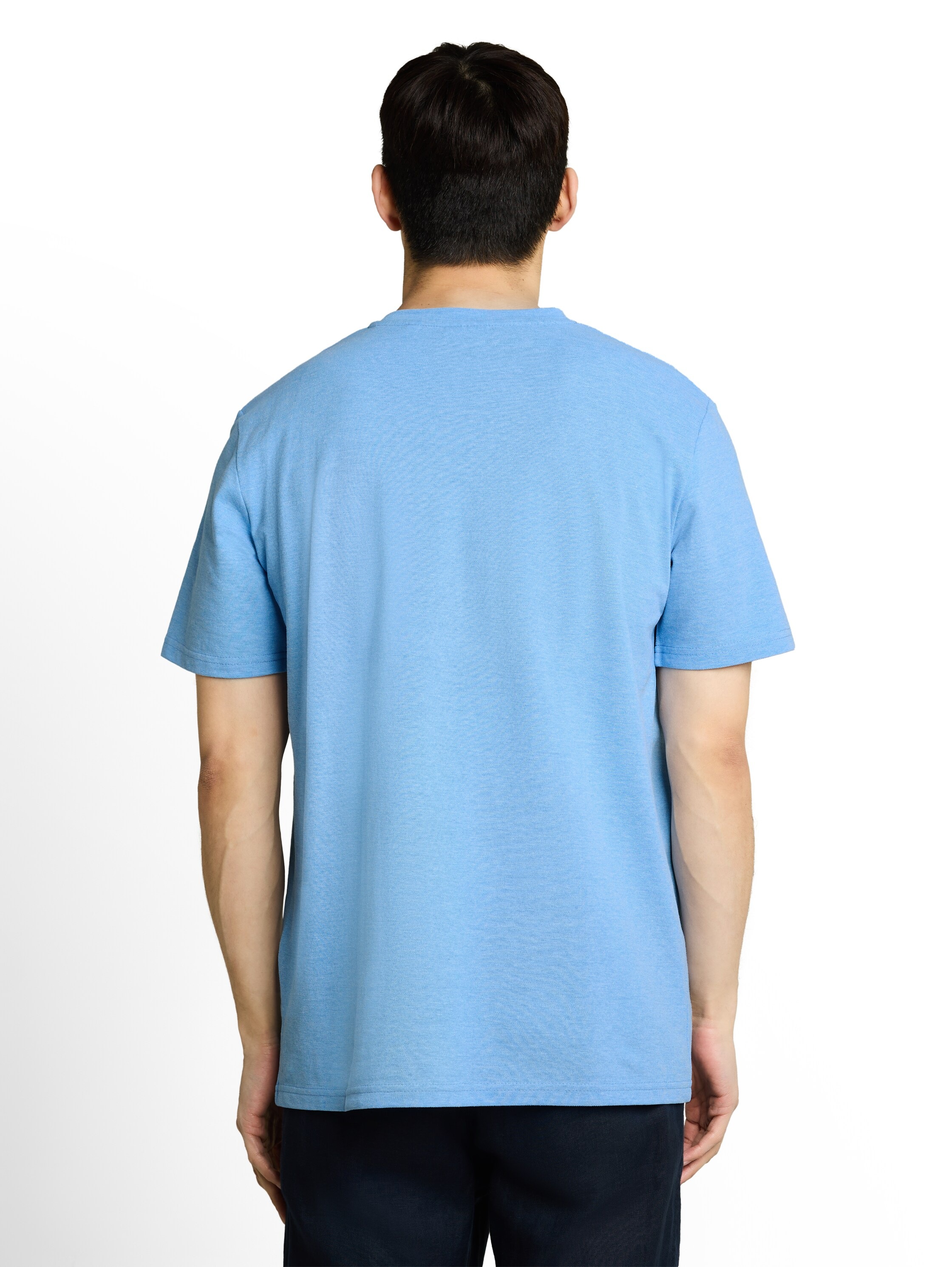 TOM TAILOR Kurzarmshirt Sommershirt mit kleinem Logo-Print