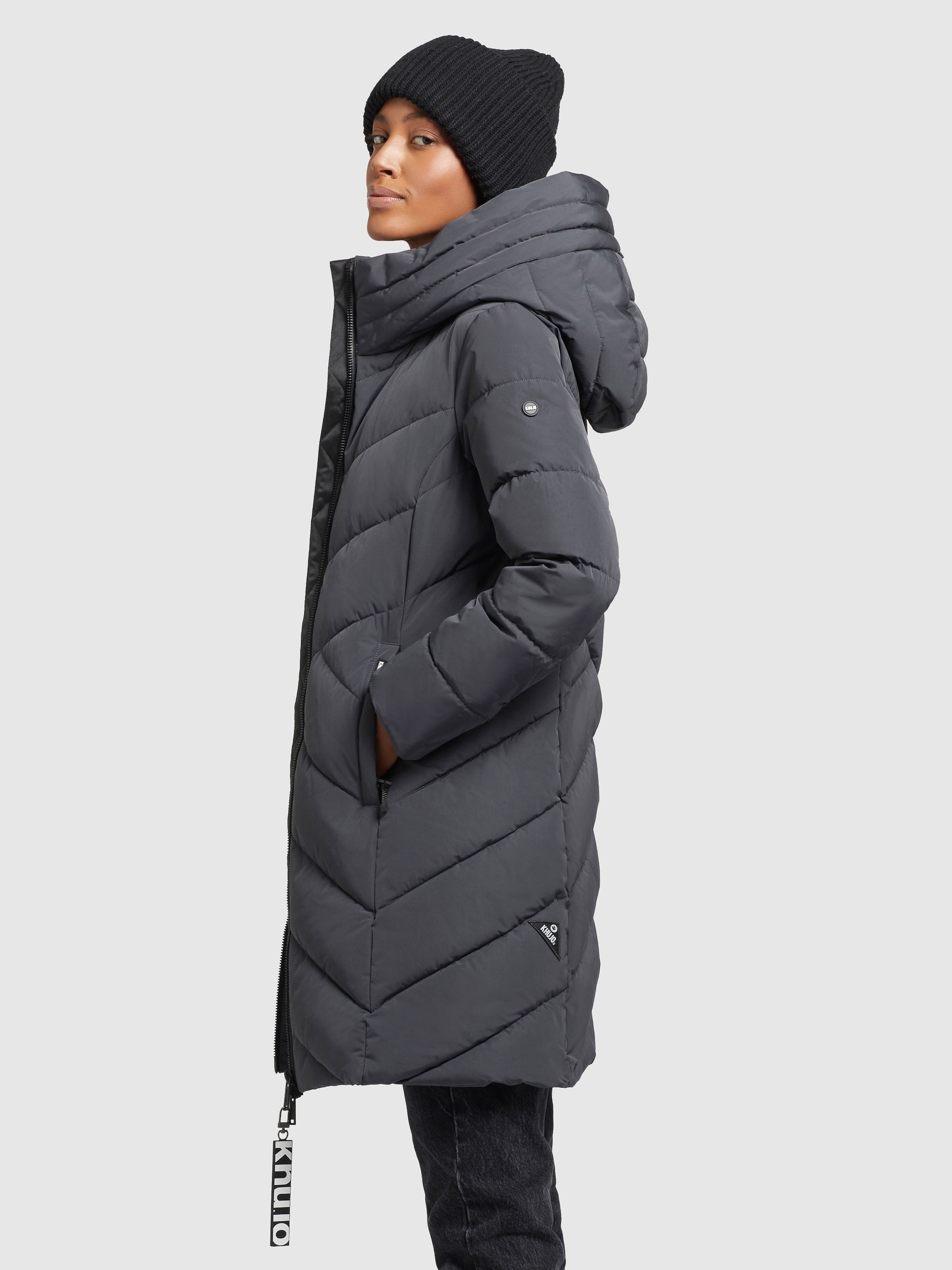 khujo Steppjacke »FORMIN«, (1 St.), mit Kapuze