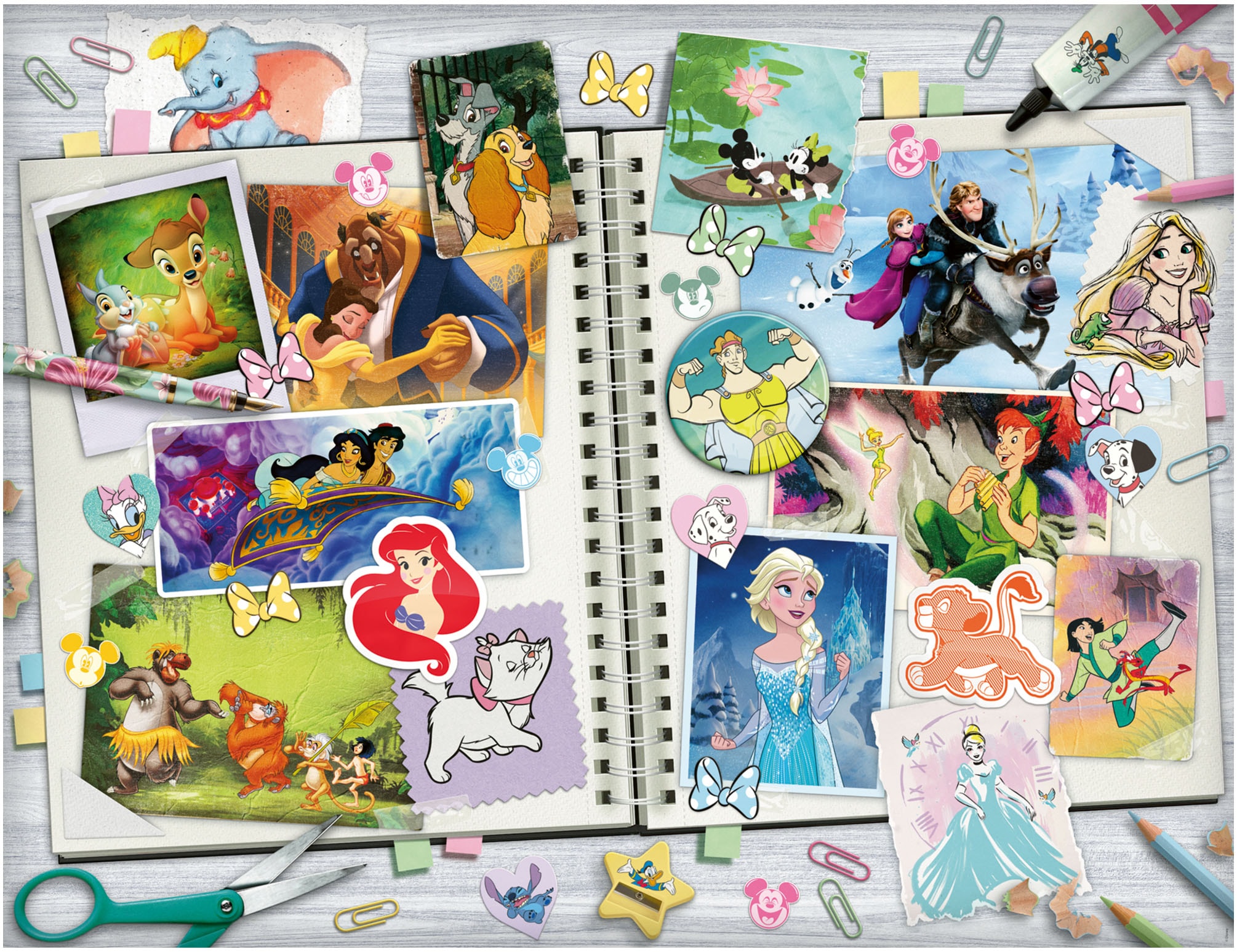 Ravensburger Puzzle »Disney, Scrapbook« Made in Germany