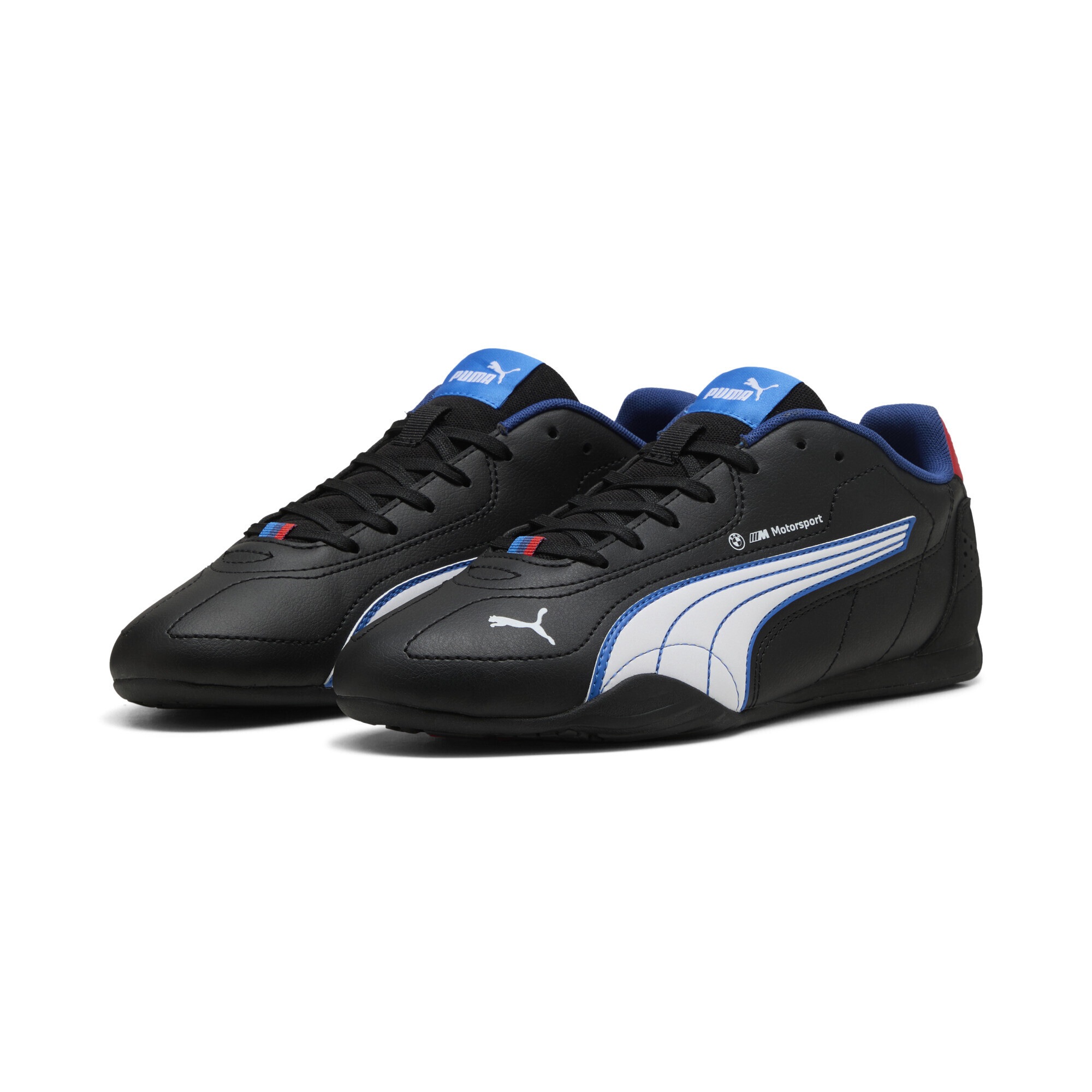 PUMA Sneaker "BMW M Motorsport Catch Sneakers Erwachsene", Gr. 37,5schwarz, weiß, Obermaterial: Textil, Synthetik; Futter: Textil; Innensohle:
