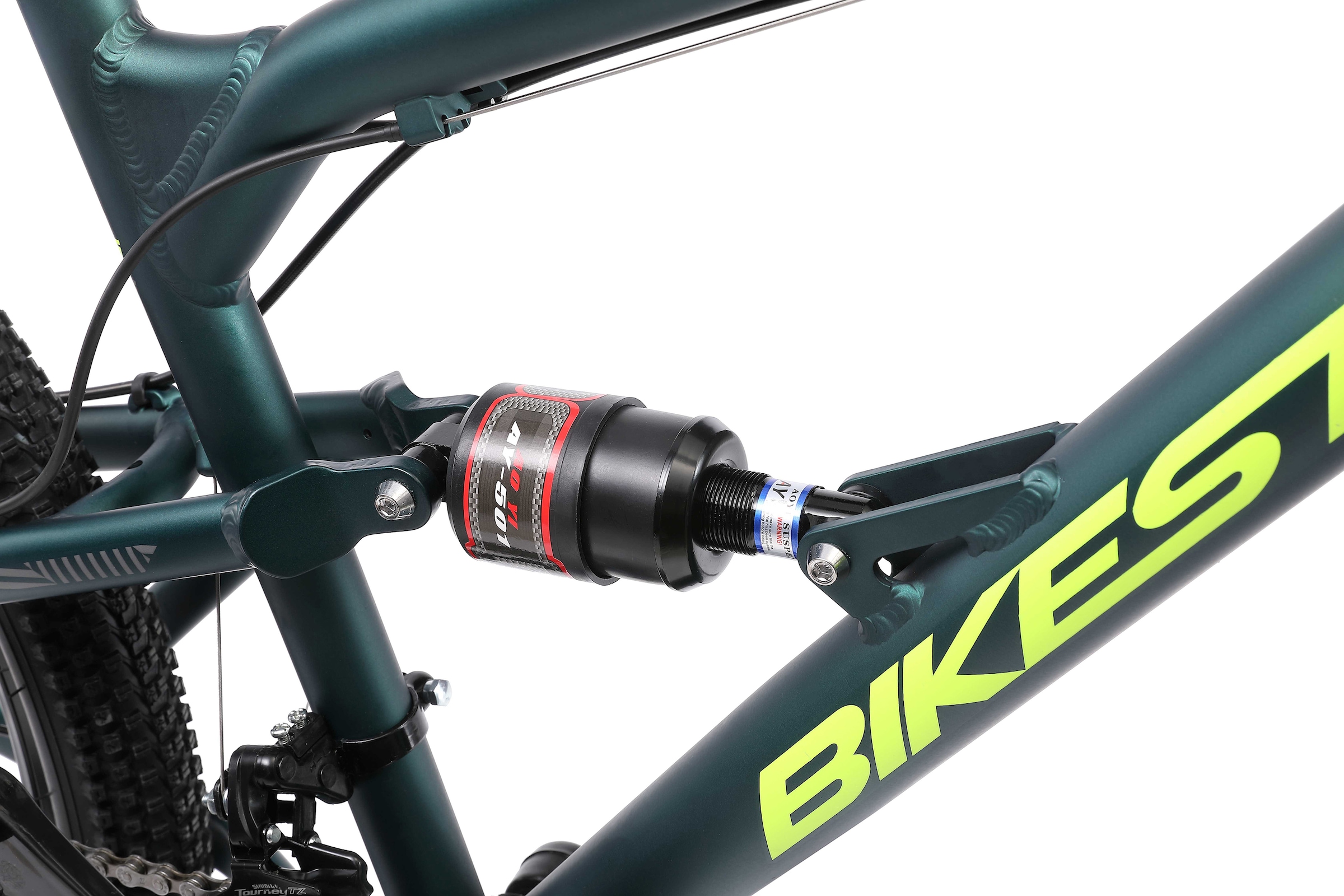Bikestar Mountainbike 21 Gang Shimano RD-TY300 Schaltwerk Kettenschaltung für Damen und Herren, Kettenschaltung
