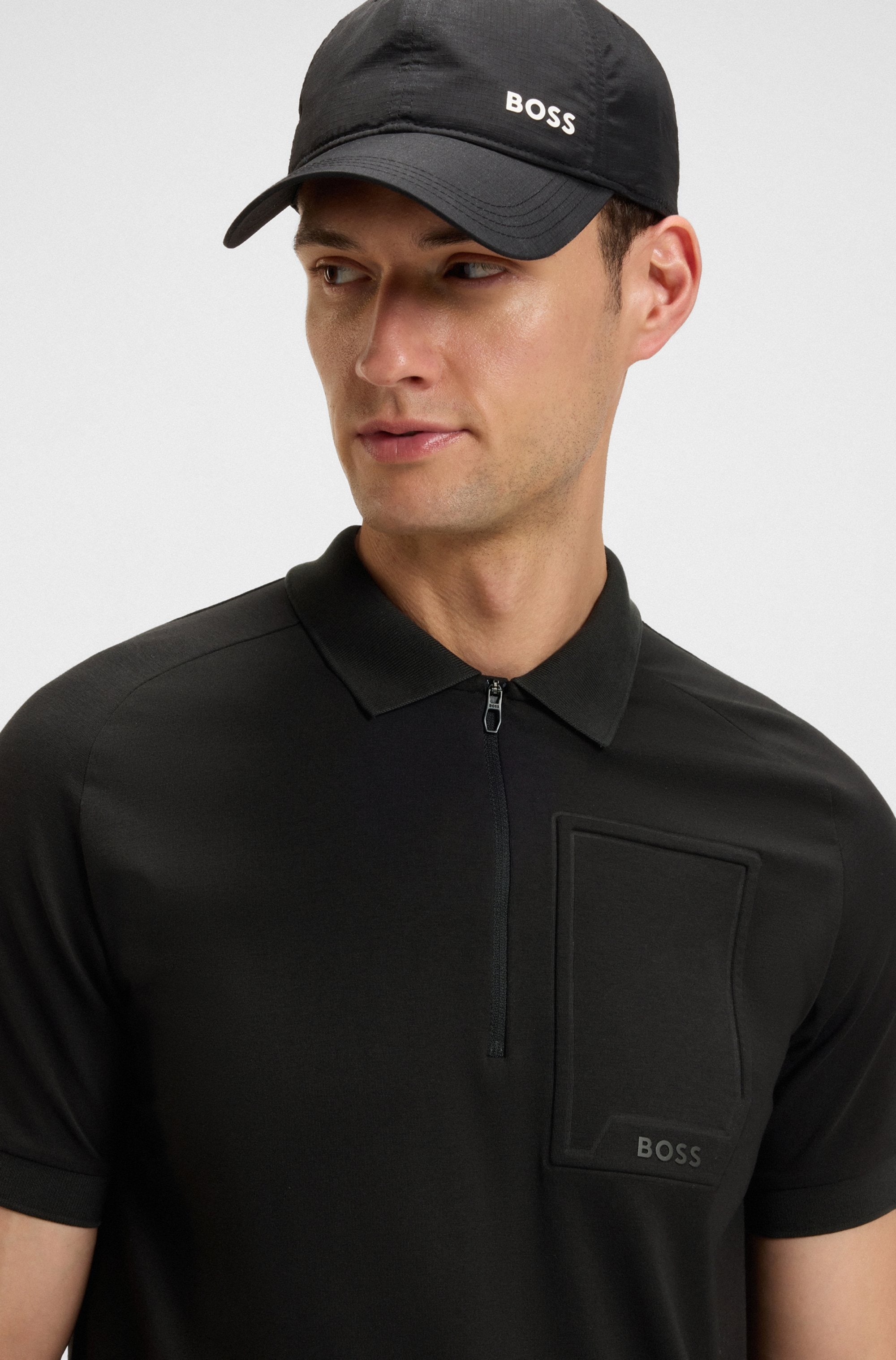 BOSS GREEN Poloshirt "Polo Urban Tech", mit feuchtigkeitsableitenden und sc günstig online kaufen