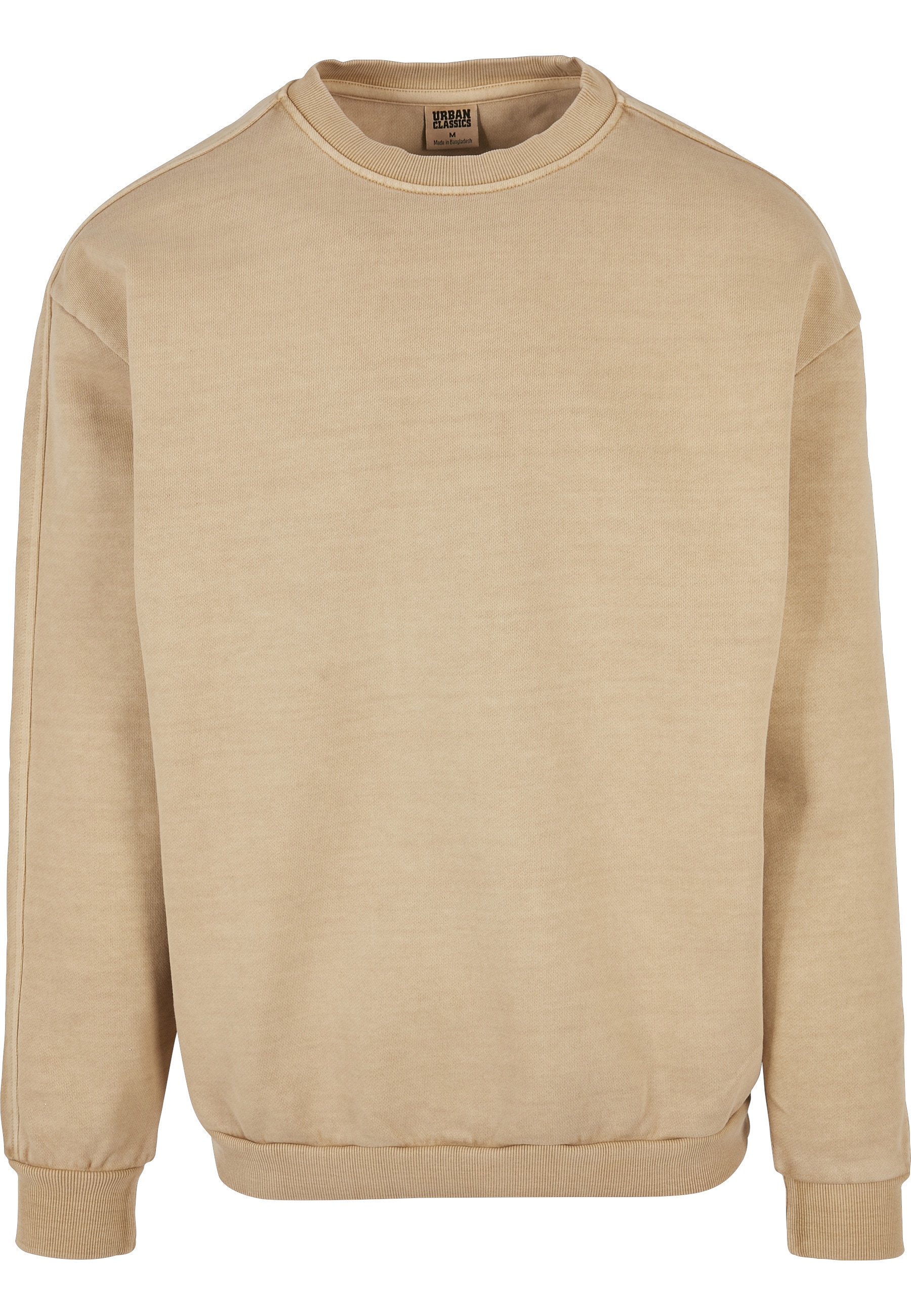 URBAN CLASSICS Sweater "Urban Classics Herren Heavy Terry Garment Dye Crew" günstig online kaufen