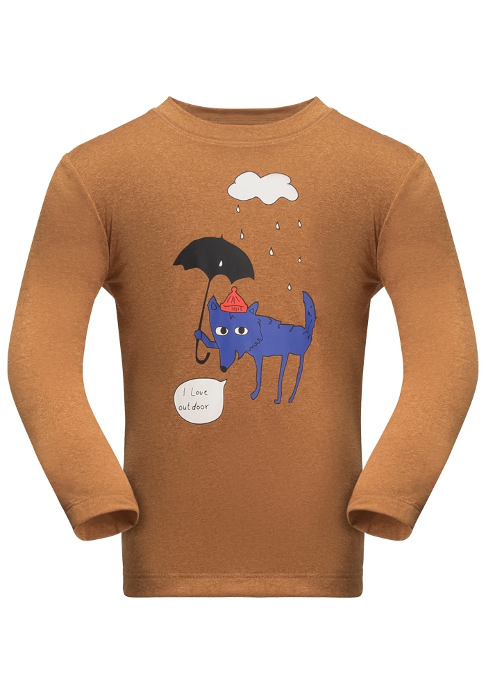 Jack Rechnung Rundhalspullover auf BAUR LONGSLEEVE kaufen »GLEELY | K« Wolfskin