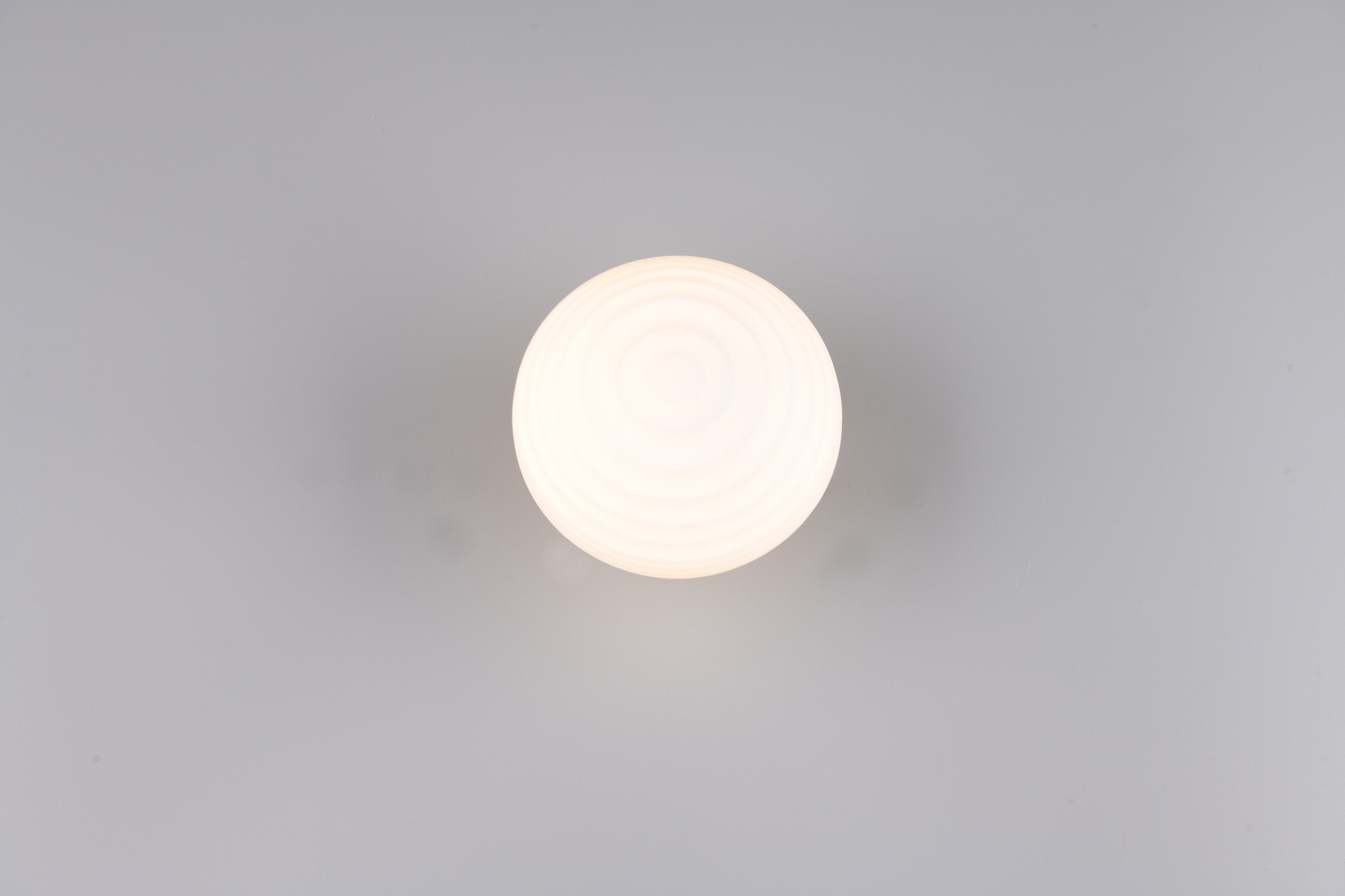 REALITY Leuchten LED Wandleuchte »EARL, runde Akku Wandlampe mit Touchdimmer, USB-Anschluss Ø 15,5cm«, 1 flammig, Leuchtmittel LED-Board | LED fest integriert, Akku Wandlampe Glasschirm, einfache Wandbefestigung, Tiefe 15 cm