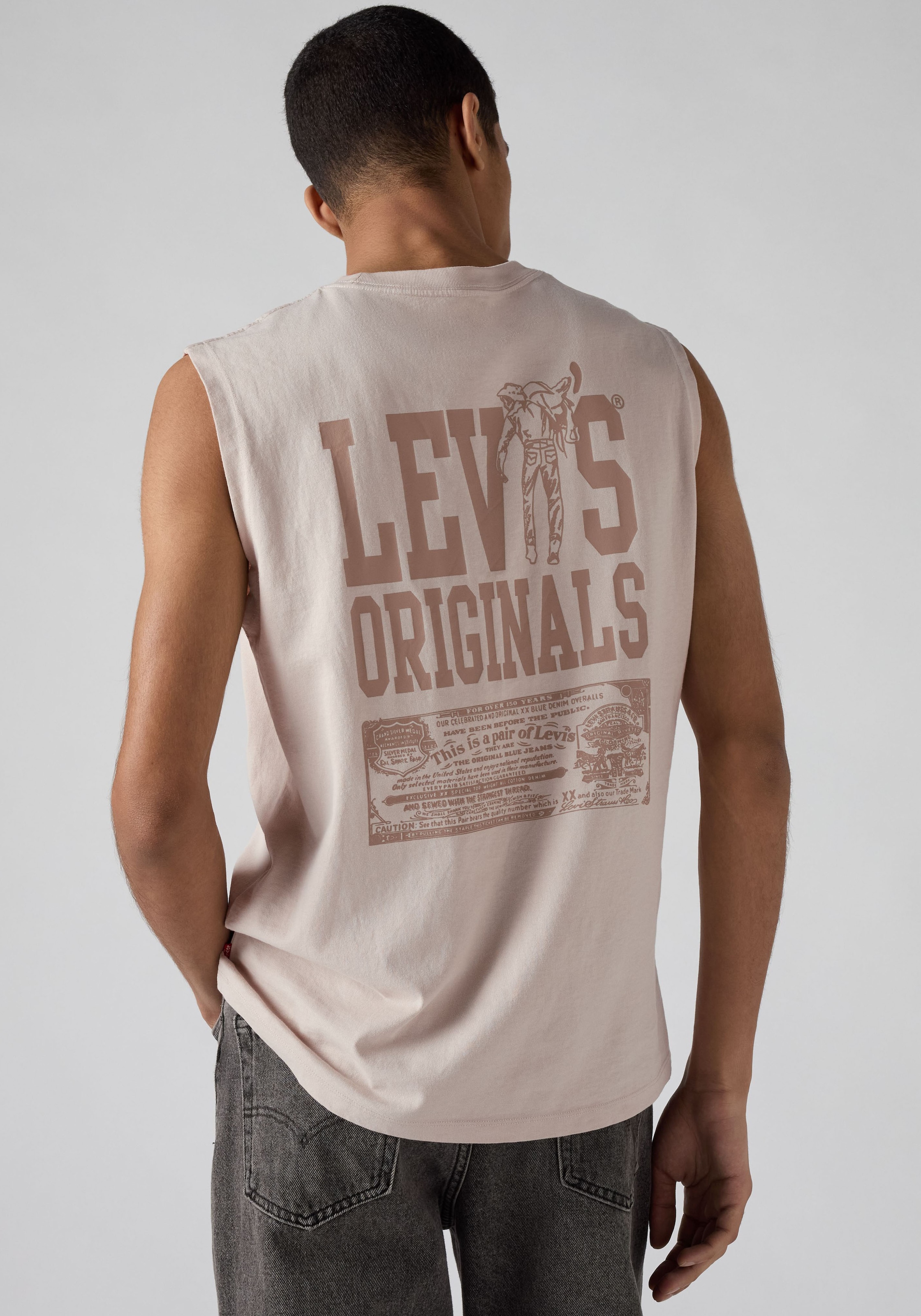 Levi's® Muskelshirt »GR MUSCLE TANK« Vorder- und Rückenteil mit Druck