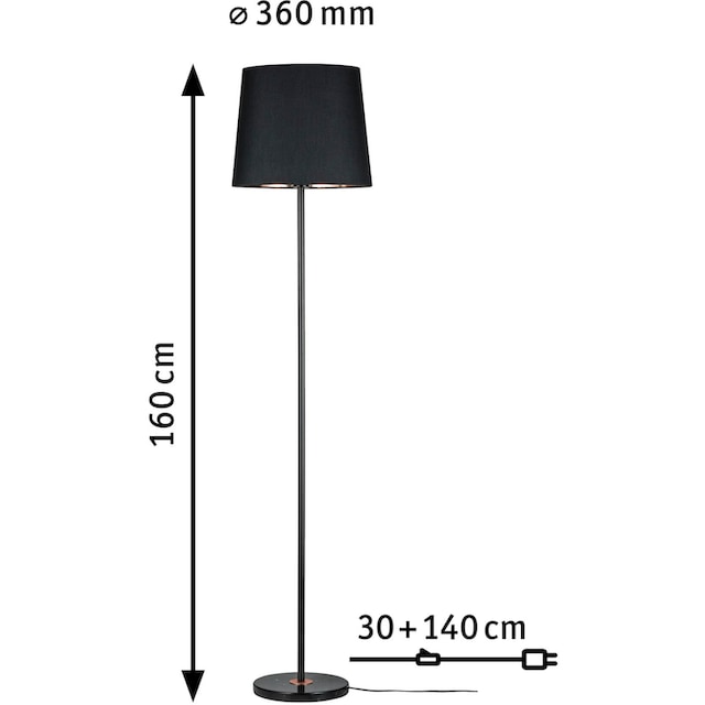 Paulmann LED Stehlampe »Enja«, 1 flammig-flammig, E27 | BAUR