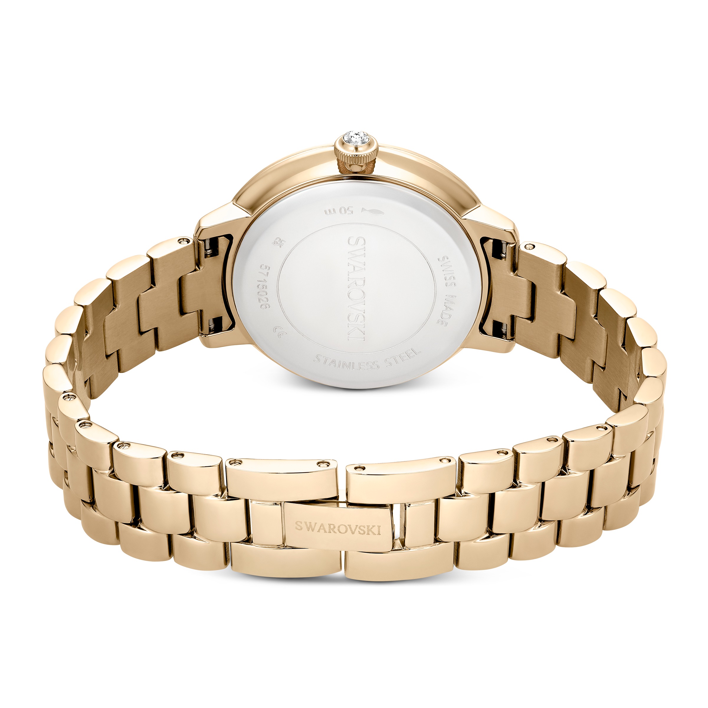 Swarovski Quarzuhr »MATRIX 3-LINK«, Armbanduhr, Damenuhr, Swiss Made, Edelstahlarmband, analog