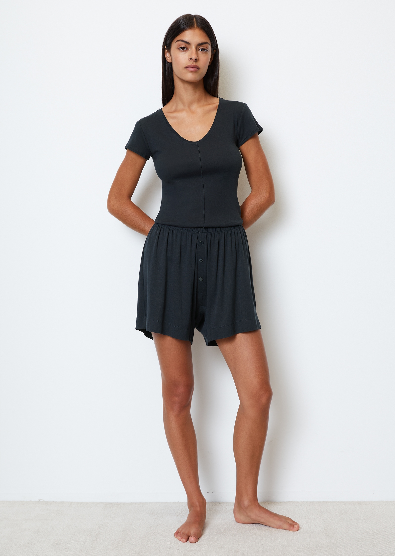 Marc O'Polo Shorts »Soft Sensation«, mit fließendem Schnitt