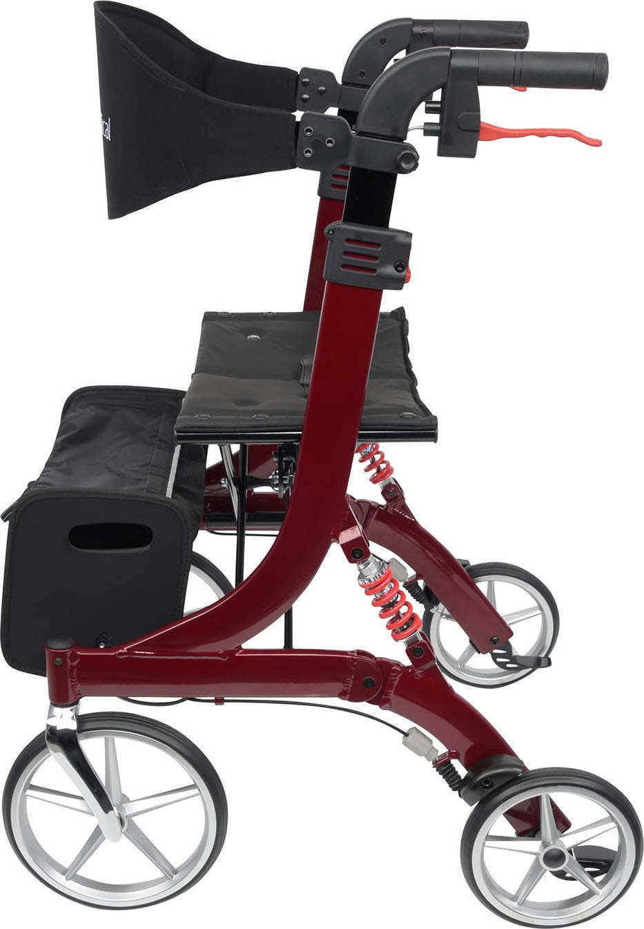 bescomedical Rollator »Spring Small«, Größe S (Sitzhöhe 52cm), höhenverstellbare Griffe
