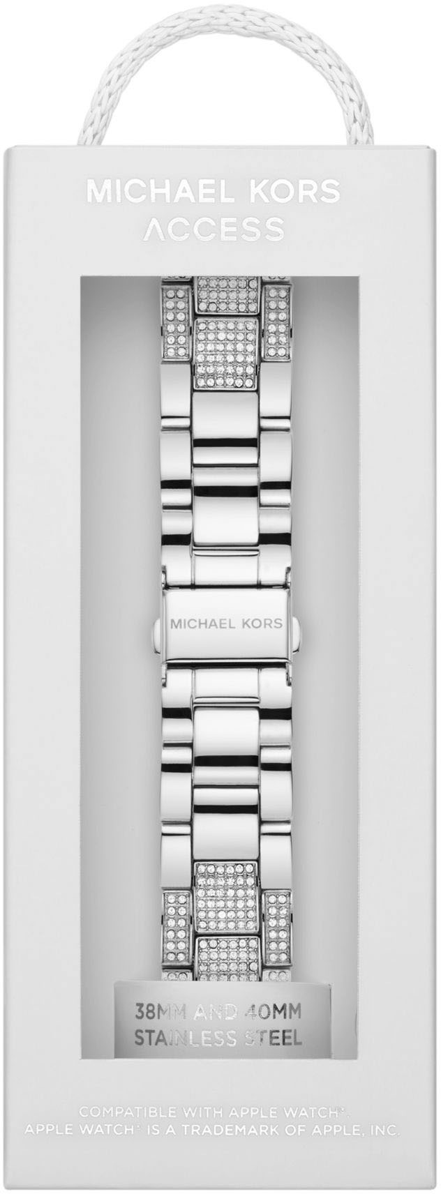 MICHAEL KORS Smartwatch-Armband »Apple Strap, MKS8006«, Geschenkset, Wechselarmband, Ersatzarmband für Damen & Herren, unisex