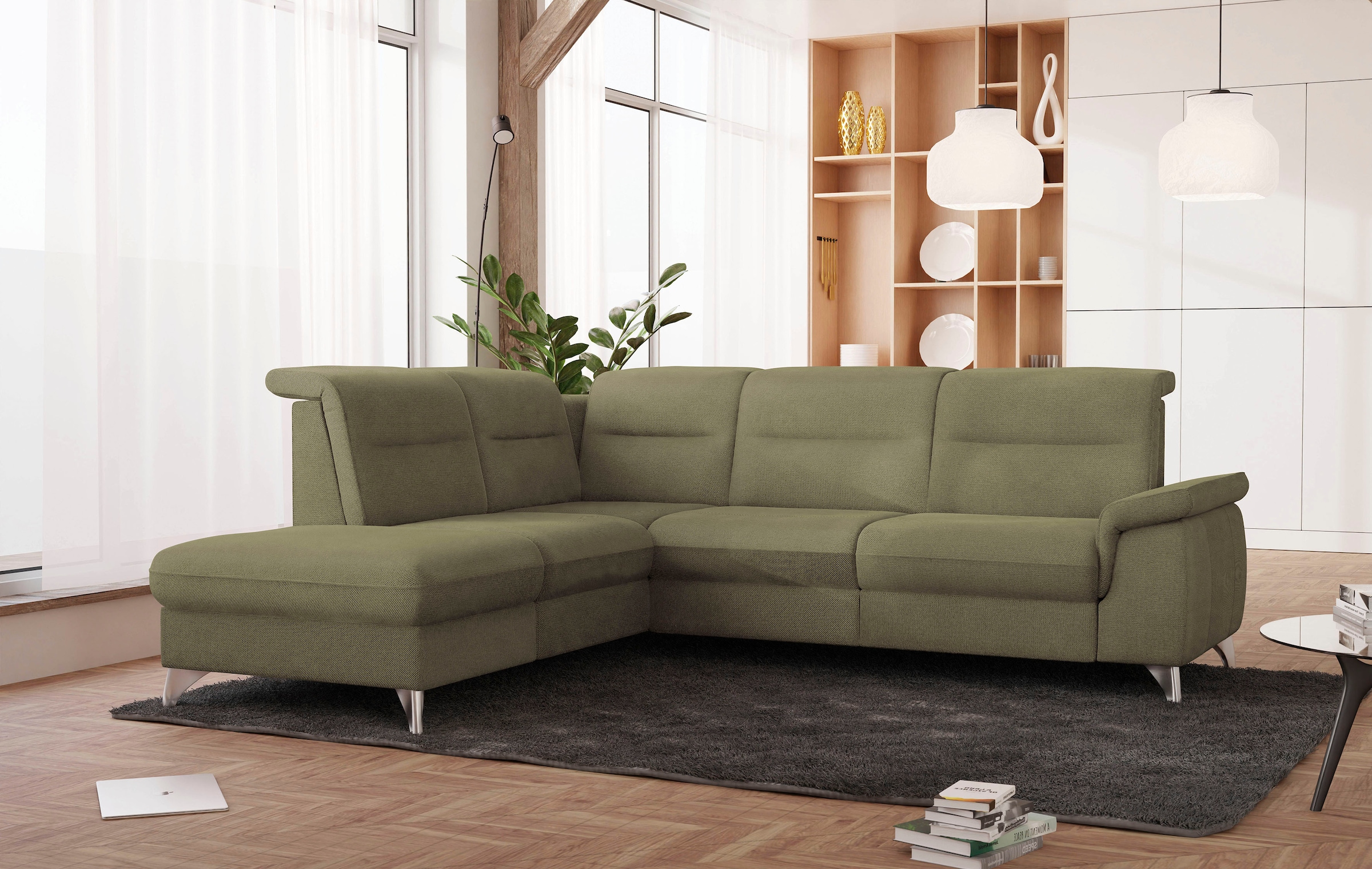 sit&more Ecksofa Astoria L-Form, wahlweise mit motorischer Relaxfunktion günstig online kaufen